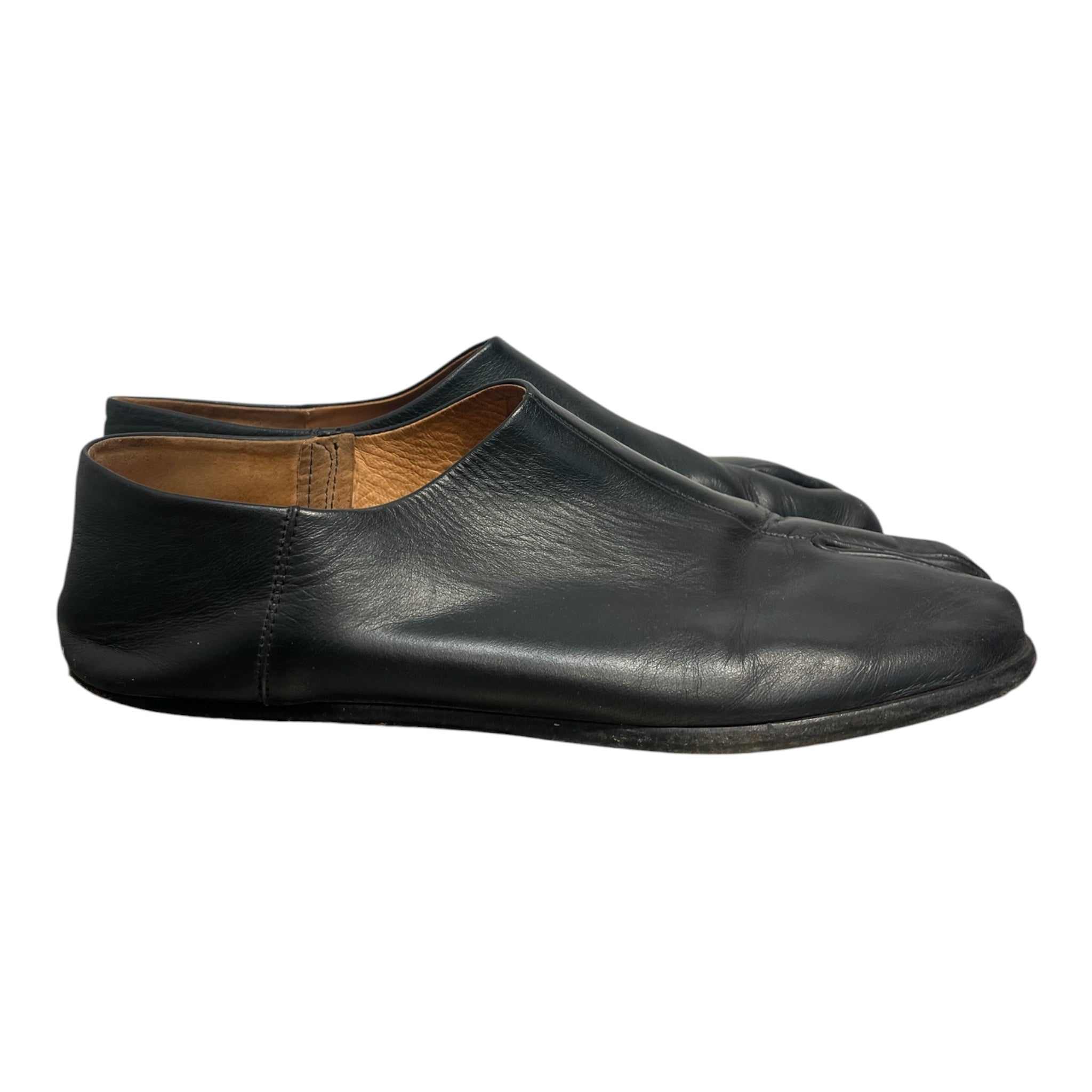 Maison Margiela/Dress Shoes/EU 44/Leather/BLK/BLACK TABI BABOUCHE view 5