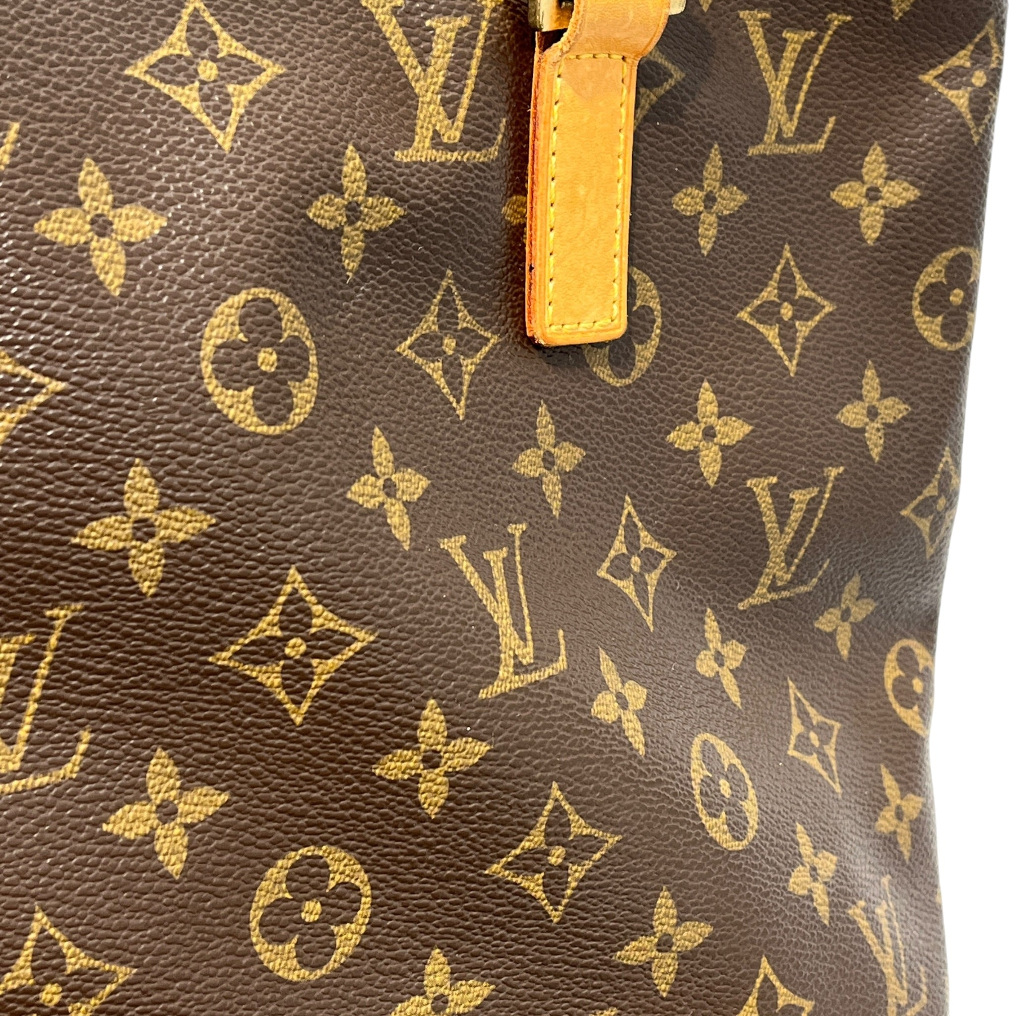 LOUIS VUITTON/Bag/Monogram/Leather/BRW/CABAS PIANO BAG VINTAGE view 7