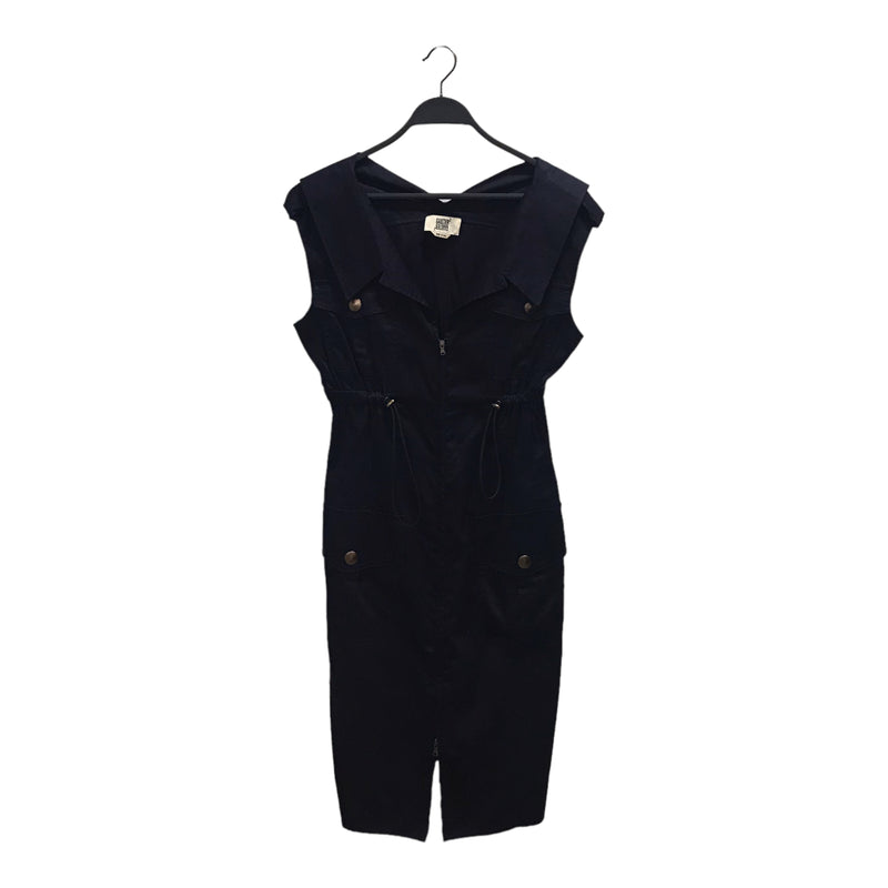 Jean Paul Gaultier/Camisole Dress/10/Cotton/NVY/