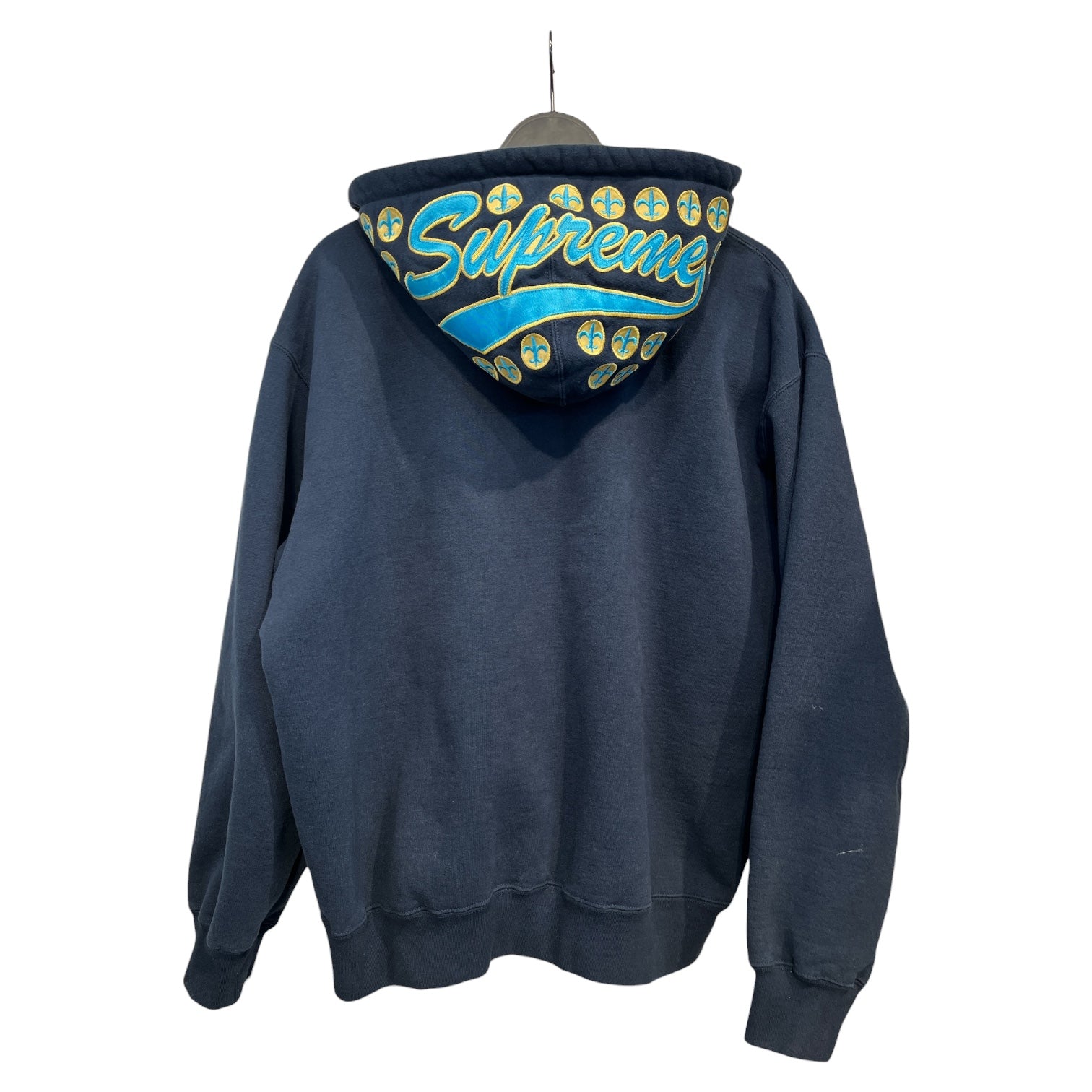 Supreme/Zip Up Hoodie/L/Cotton/NVY/LEAGUE CHAMPS 2025 view 2