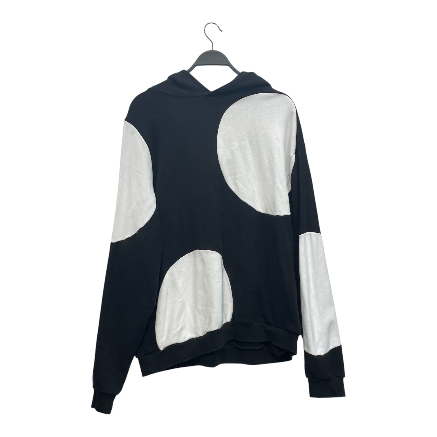 MARNI/Hoodie/50/Cotton/BLK/WHITE OVERSIZED POLKA DOTS view 1