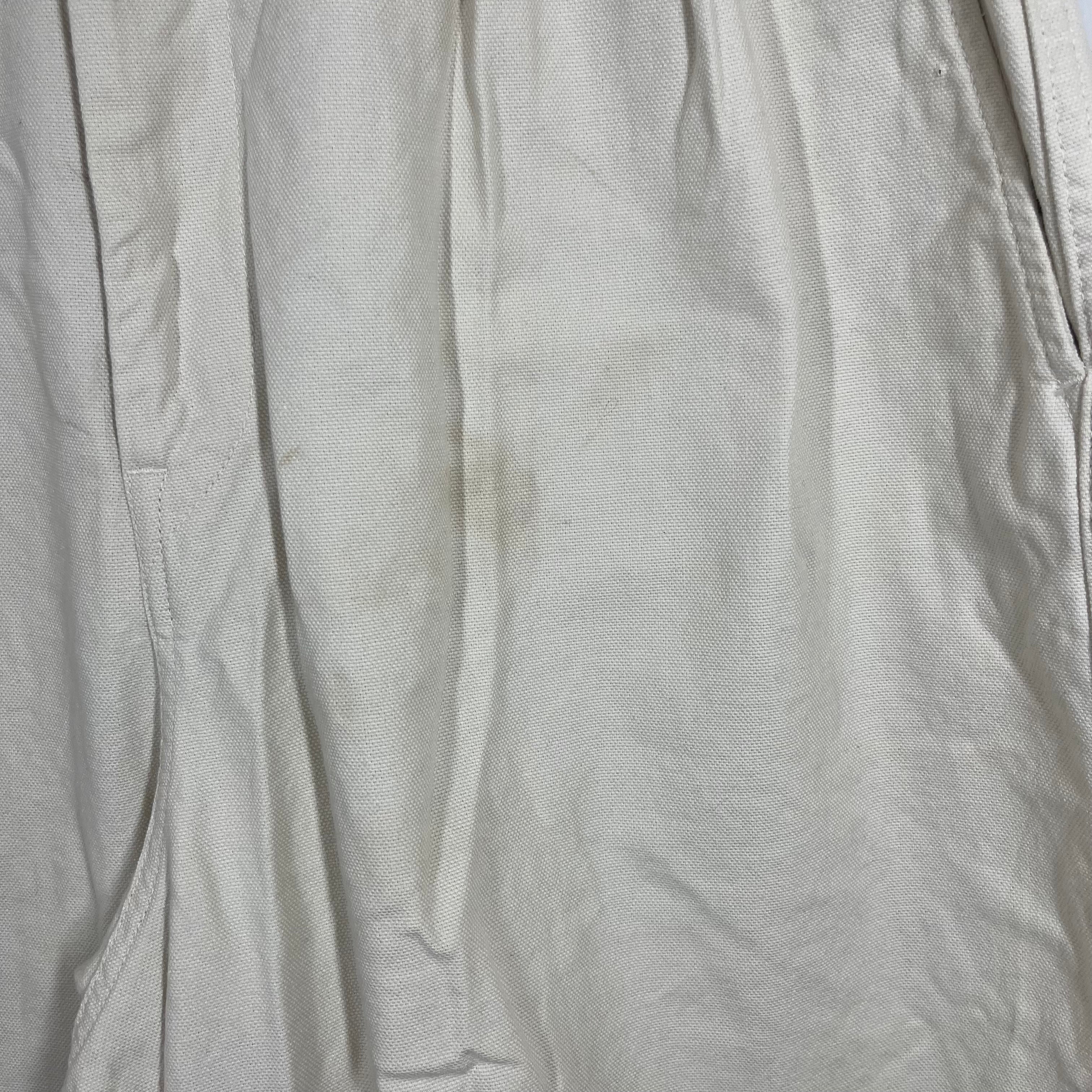 KAPITAL/Straight Pants/XL/Cotton/CRM/Cinch Waist Wide Leg Trousers view 7