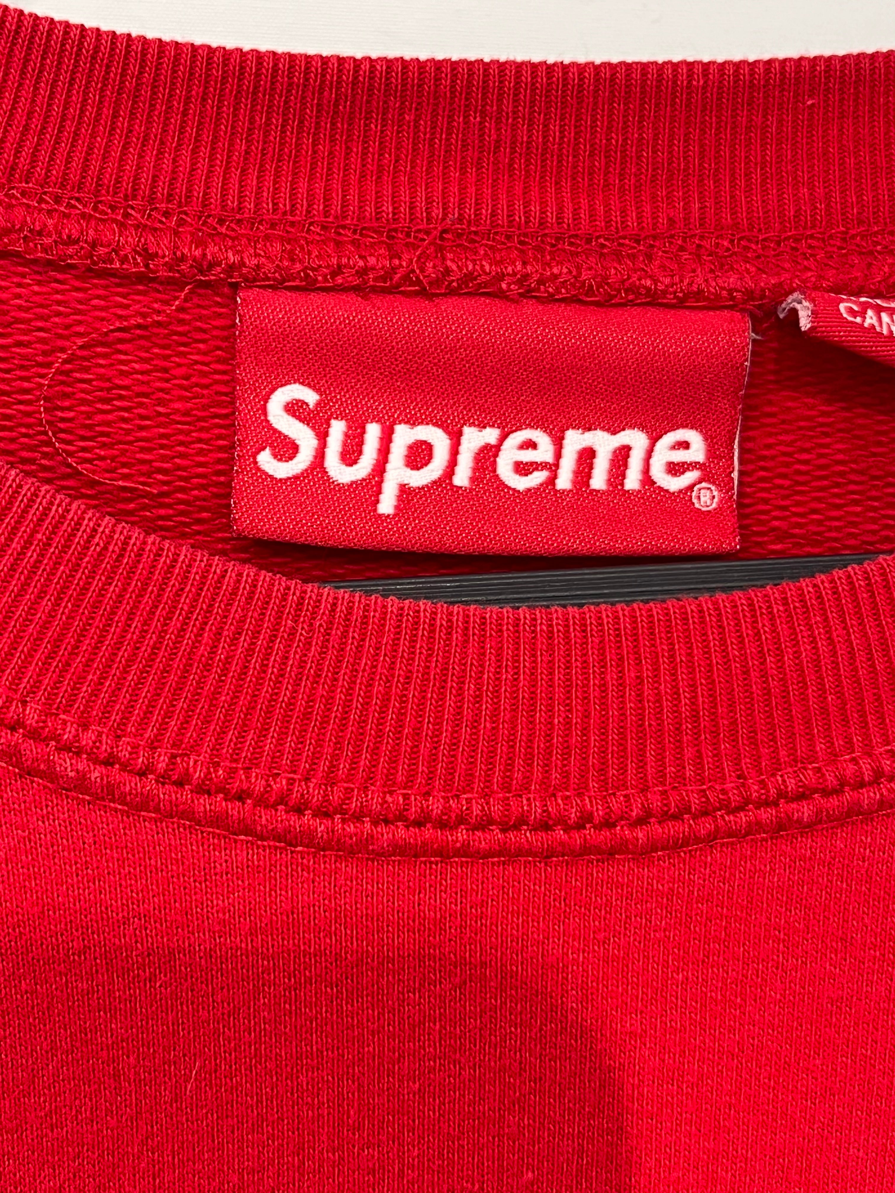 Supreme/Sweatshirt/L/Cotton/RED/Pullover/menace in society view 3