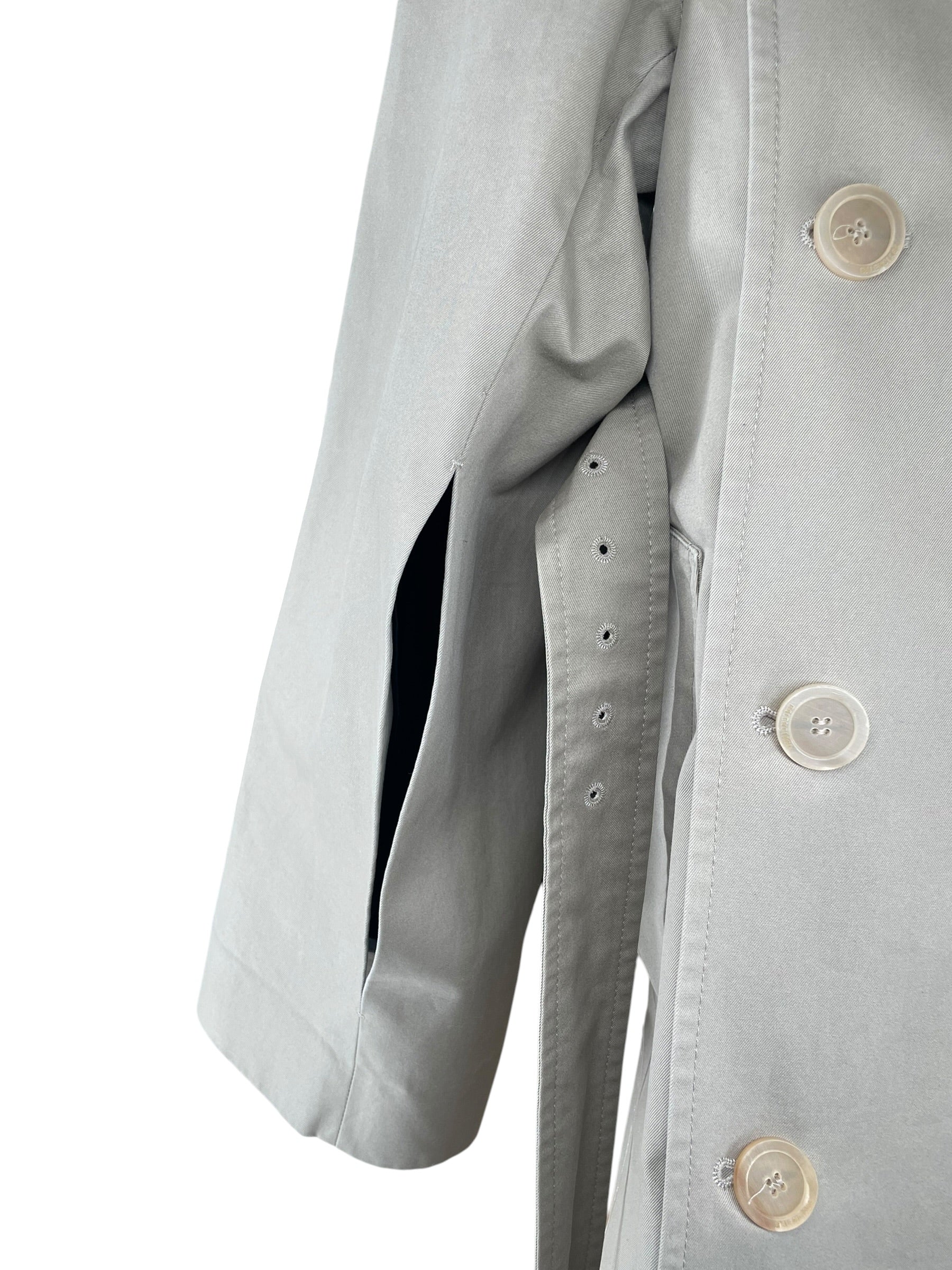 BALENCIAGA/Trench Coat/S/Cotton/BEG/BELTED TRENCH view 6