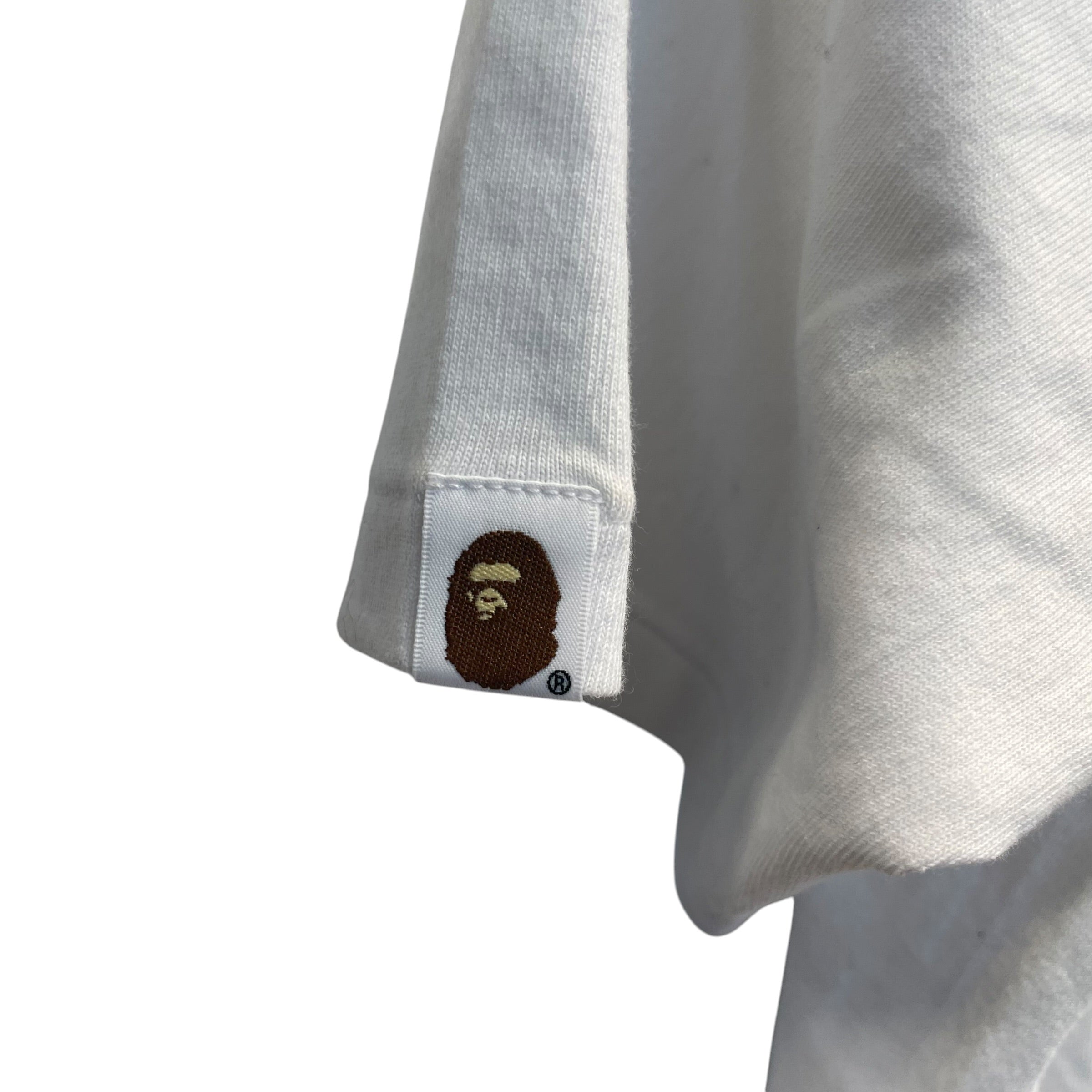 BAPE STA!/T-Shirt/L/Cotton/WHT/busy works/multicolor view 4