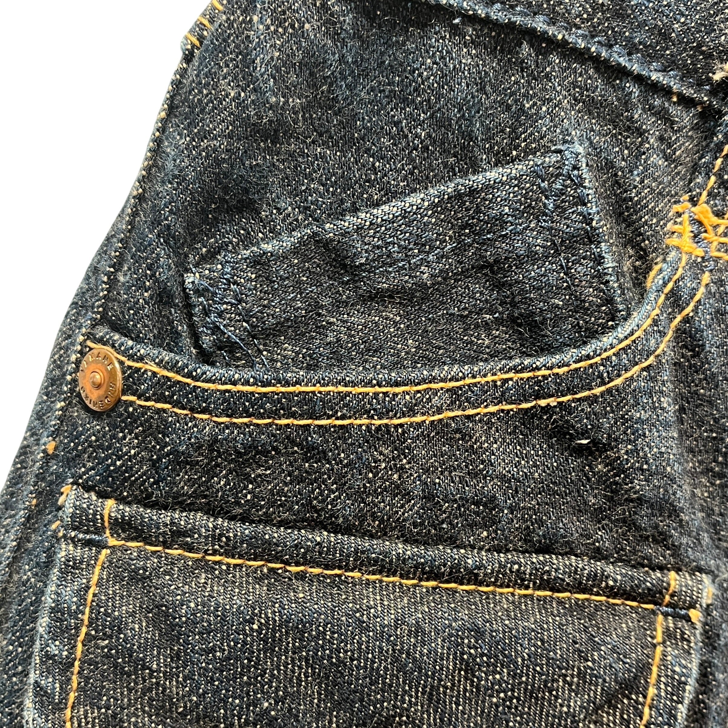 EVISU YAMANE/Straight Pants/28/Denim/NVY/Button Fly/Lovely Asian Genes Hong Kong view 12