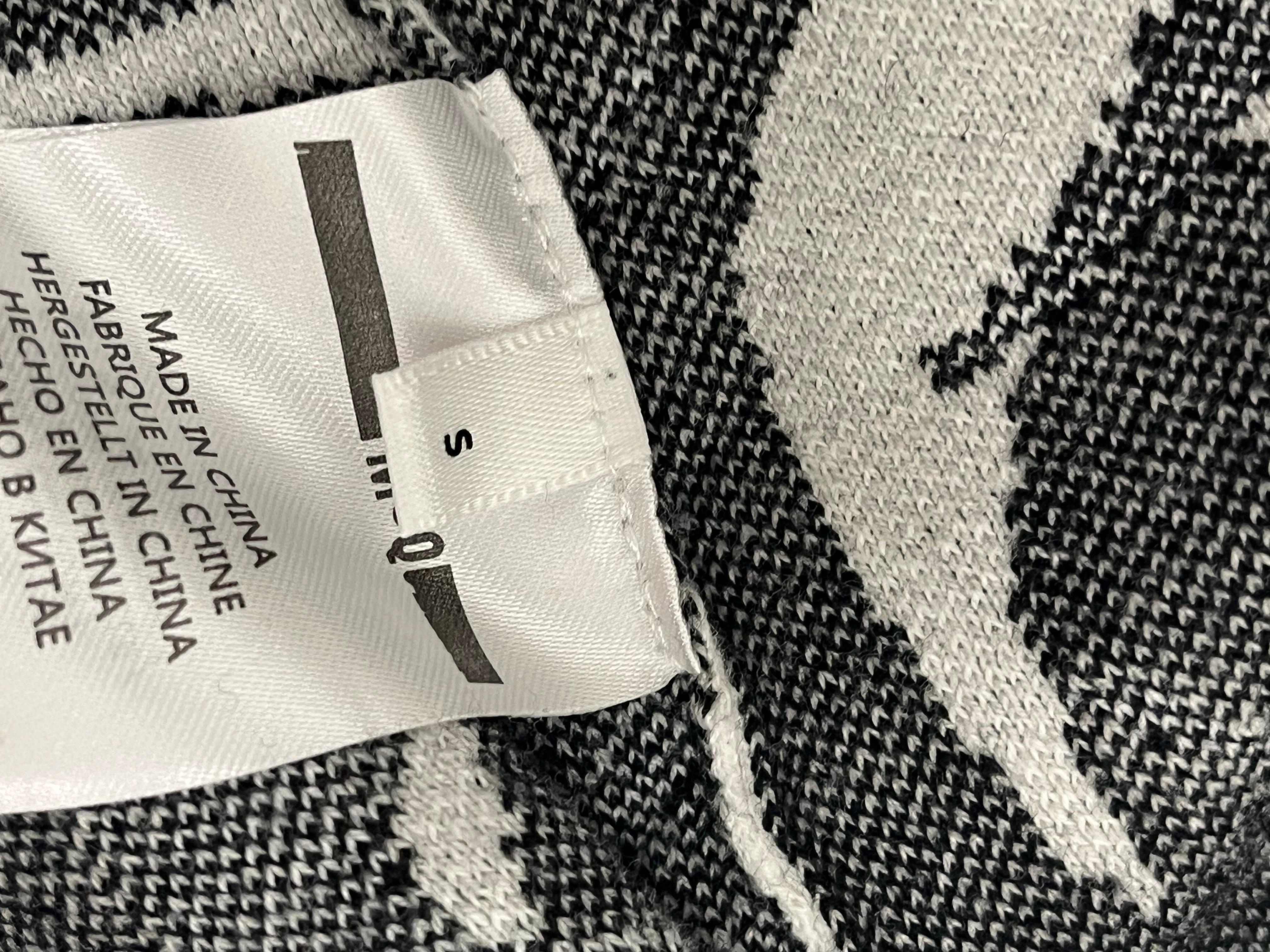 McQ Alexander McQueen/Sweater/S/All Over Print/Cotton/WHT/BIRD PRINT WIDE BODY view 8