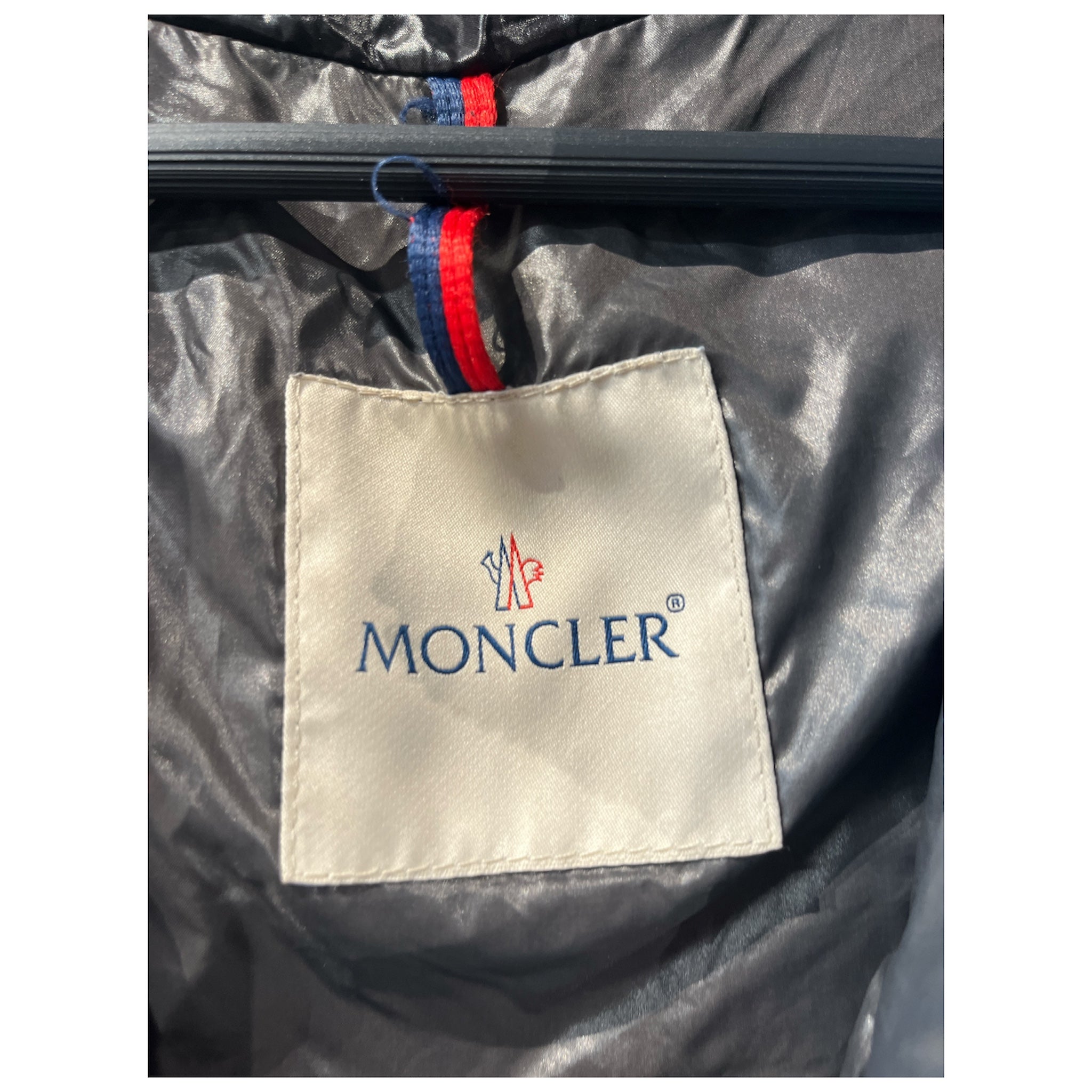 MONCLER/Puffer Jkt/L/Nylon/BLK/MAYA HOODED PUFFER view 2