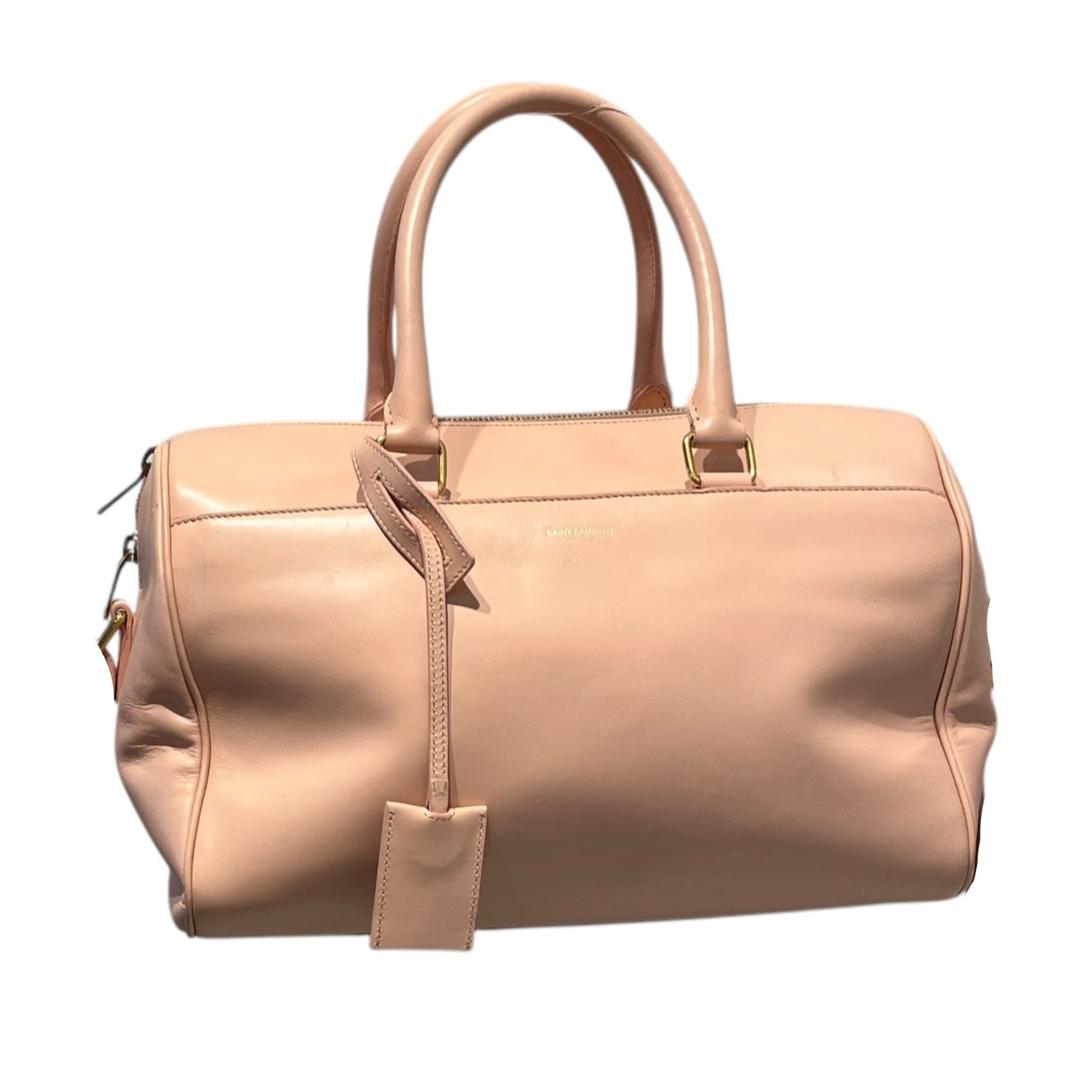 YVES SAINT LAURENT/Boston Bag/OS/Leather/PNK/YSL PINK BABY DUFFLE view 1