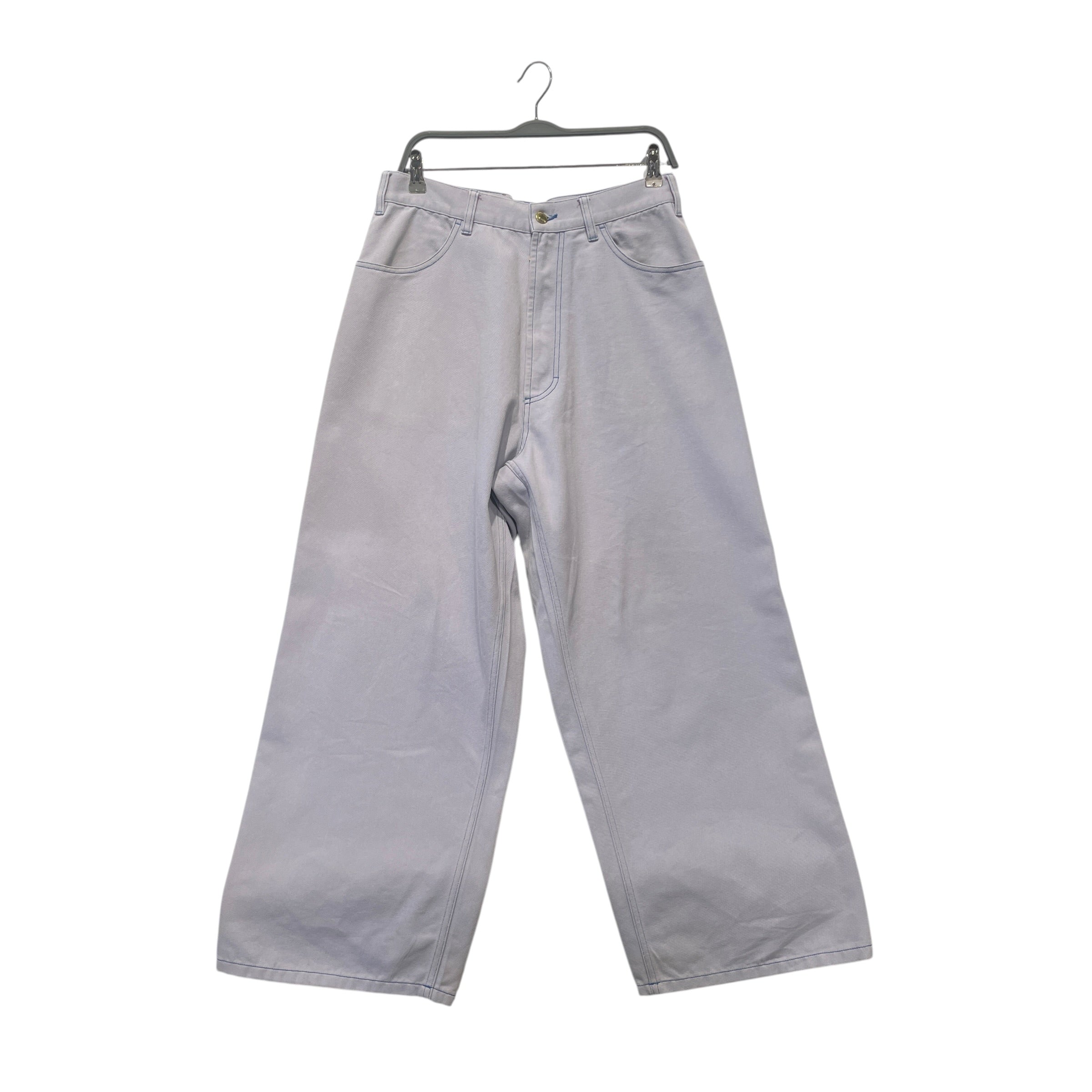 MARNI/Pants/31/Denim/IDG/BABY BLUE WIDELEG view 1