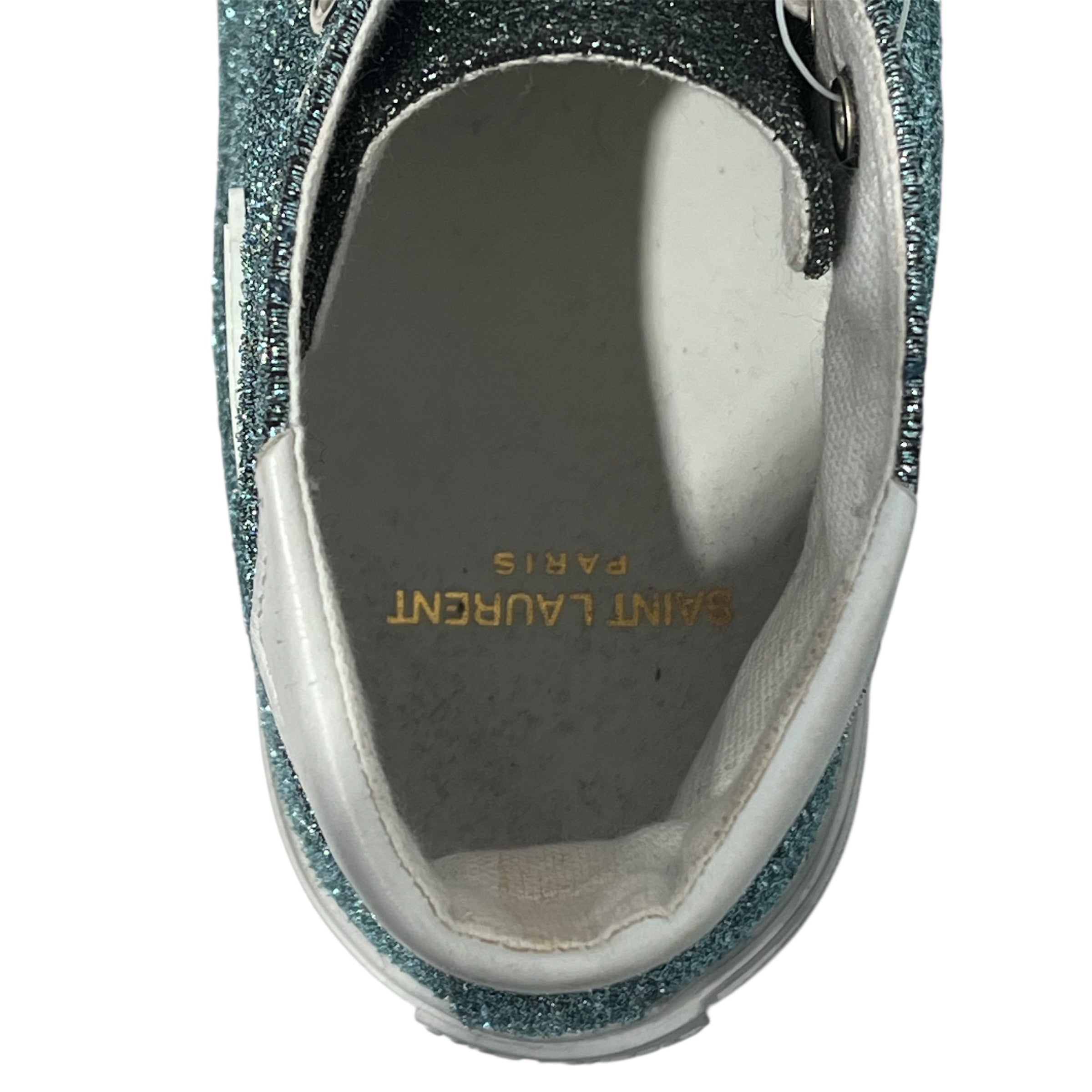 SAINT LAURENT/Hi-Sneakers/EU 38.5/IDG/SPARKLE SHOES view 3
