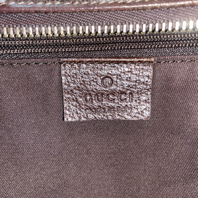 GUCCI/Bag/M/Monogram/Cotton/BRW/GG Canvas Boston