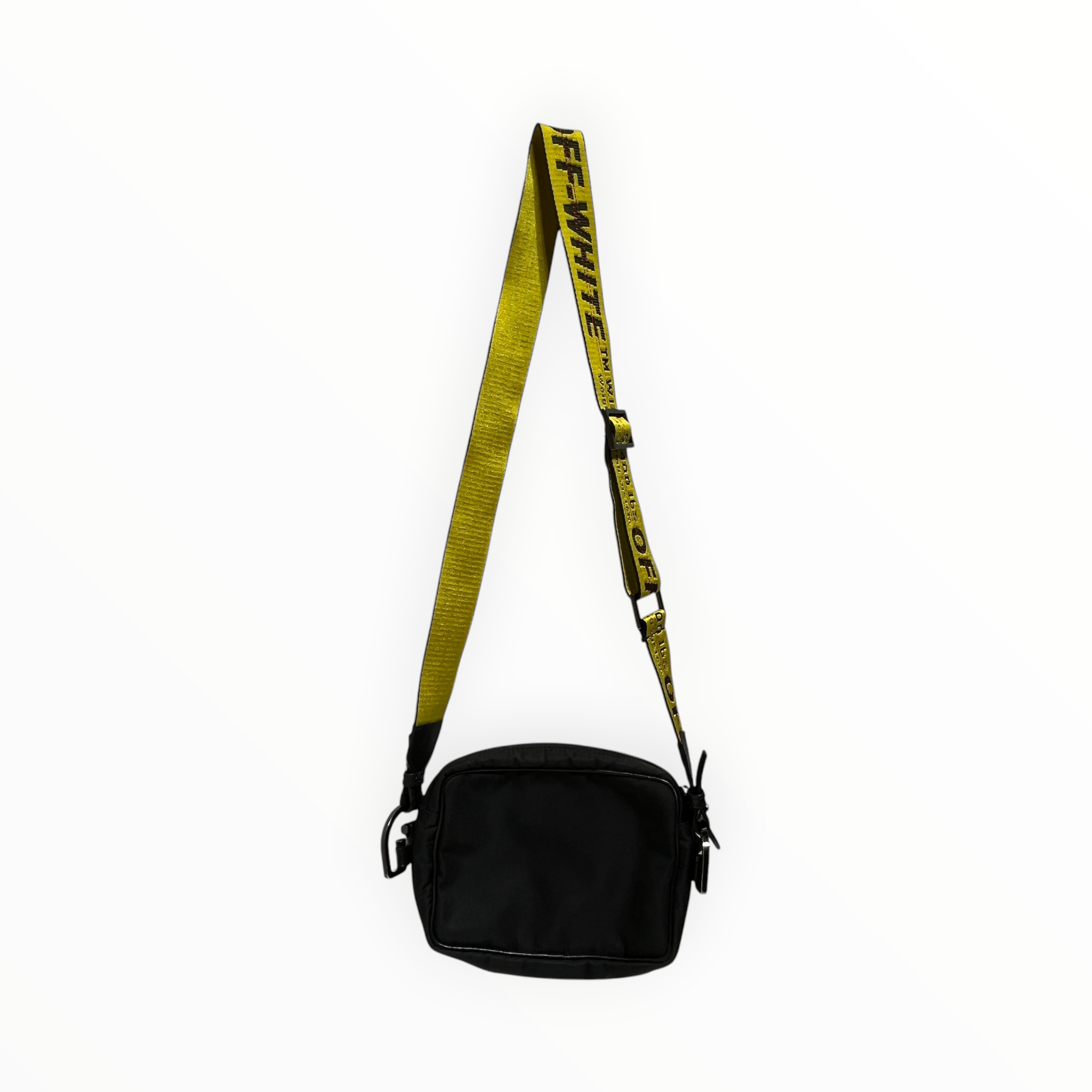 OFF-WHITE/Cross Body Bag/Nylon/BLK/Camera Bag view 2