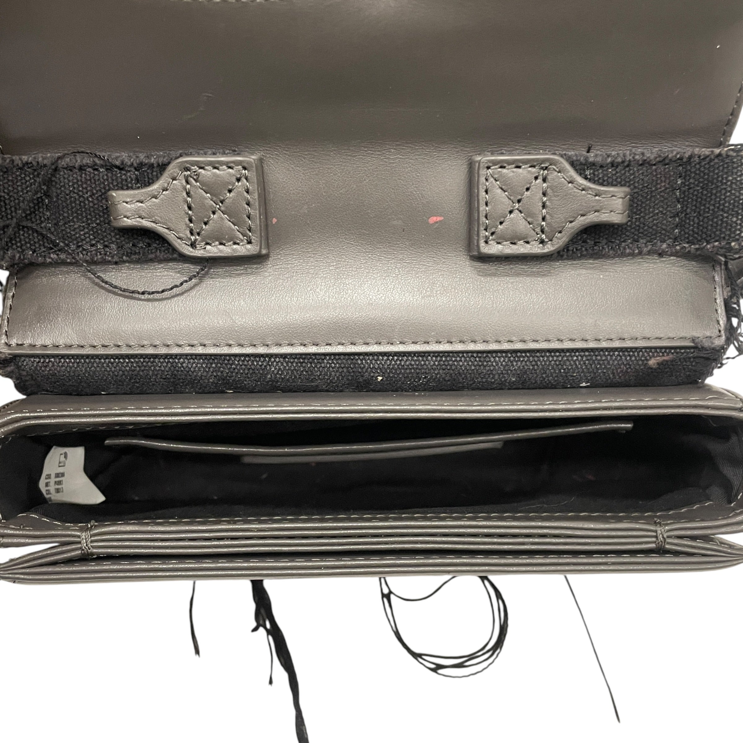 DIESEL/Hand Bag/All Over Print/Cotton/BLK/DISTRESSED D LOGO BAG view 3