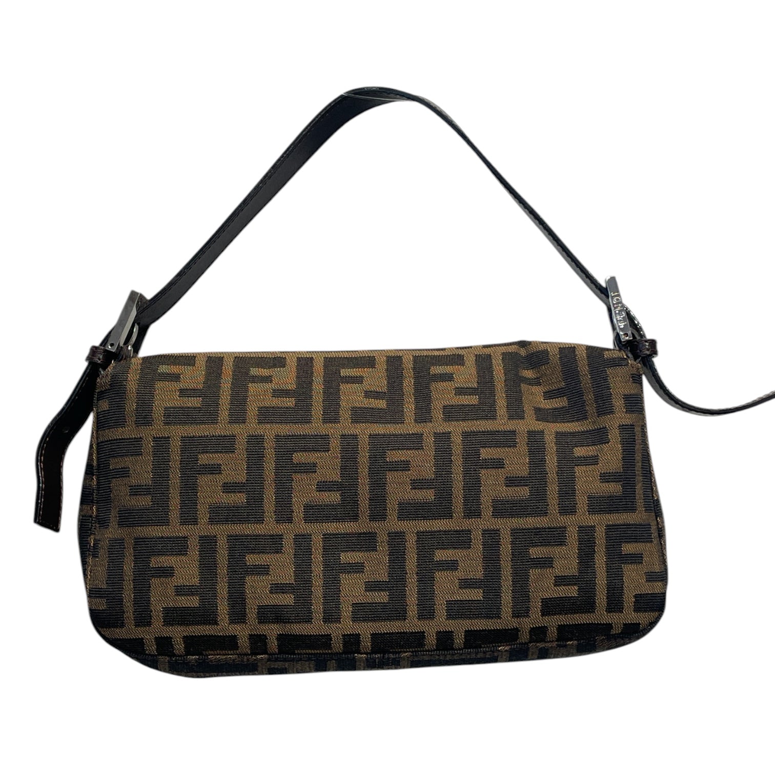 FENDI/Hand Bag/Monogram/Cotton/BRW/CANVAS BAGUETTE view 2