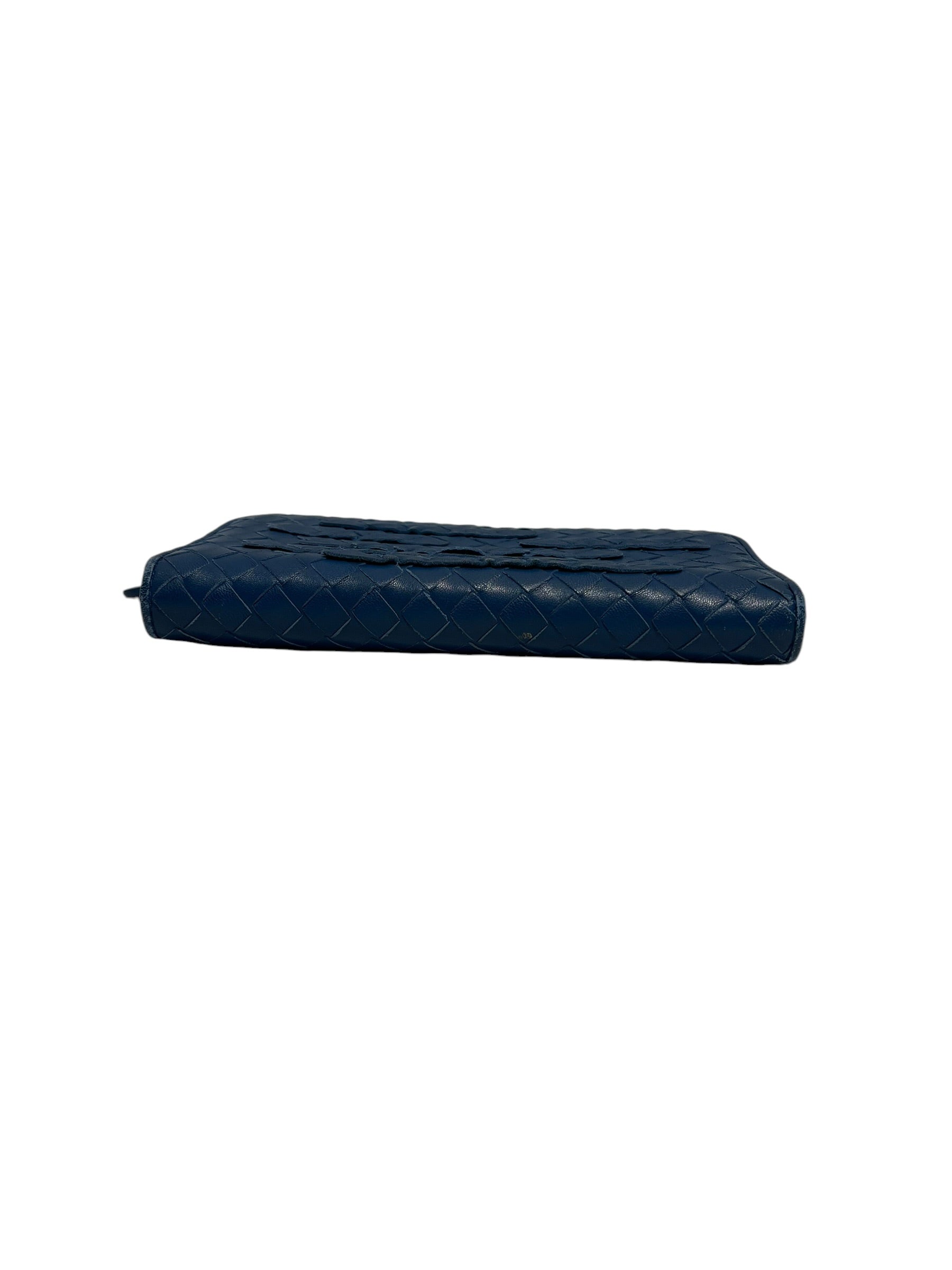 BOTTEGA VENETA/Wallet/Leather/BLU/B02170795K view 3