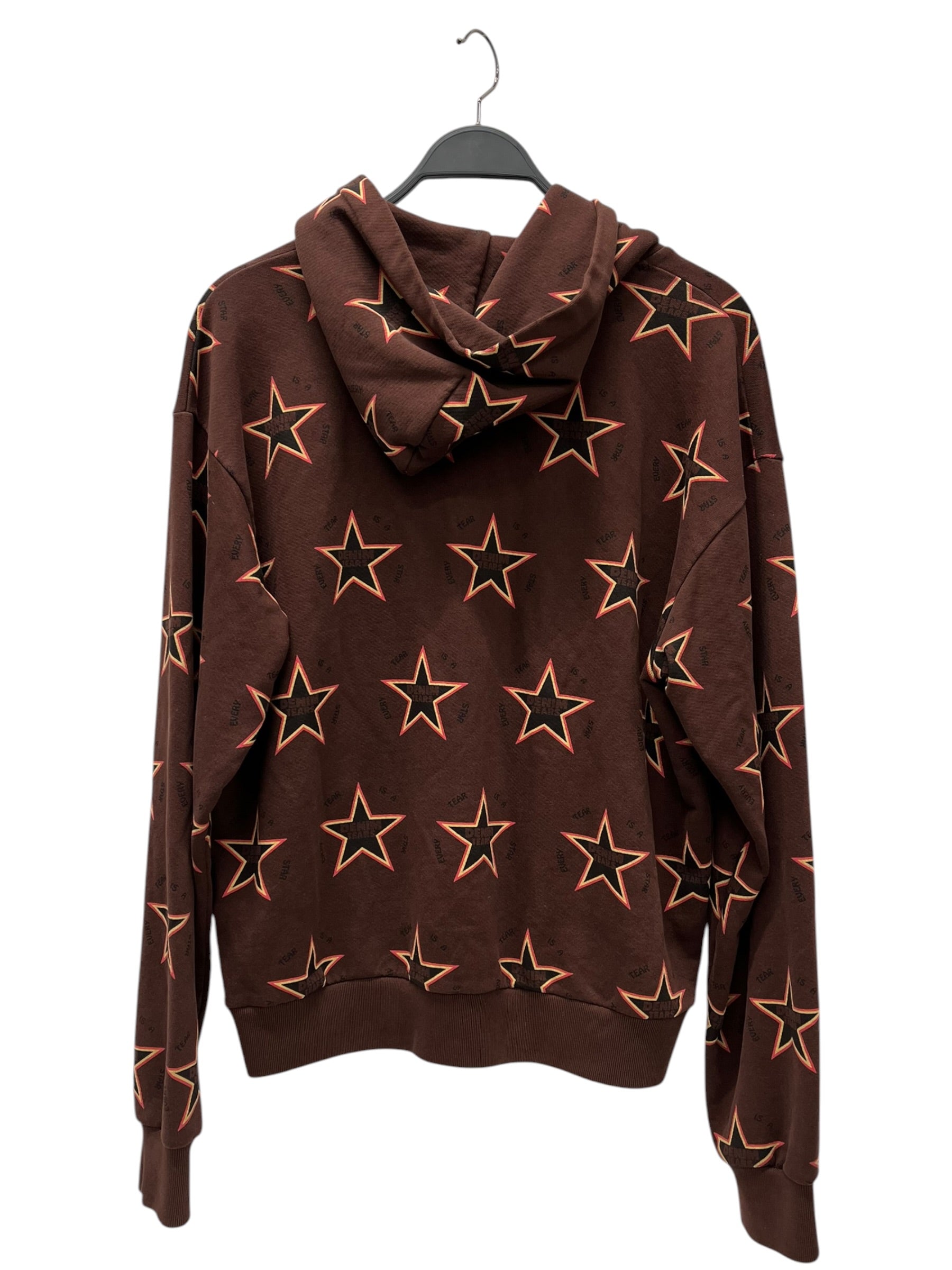 DENIM TEARS/Hoodie/XL/All Over Print/Cotton/BRW/every tear is a star ( stars ) view 2