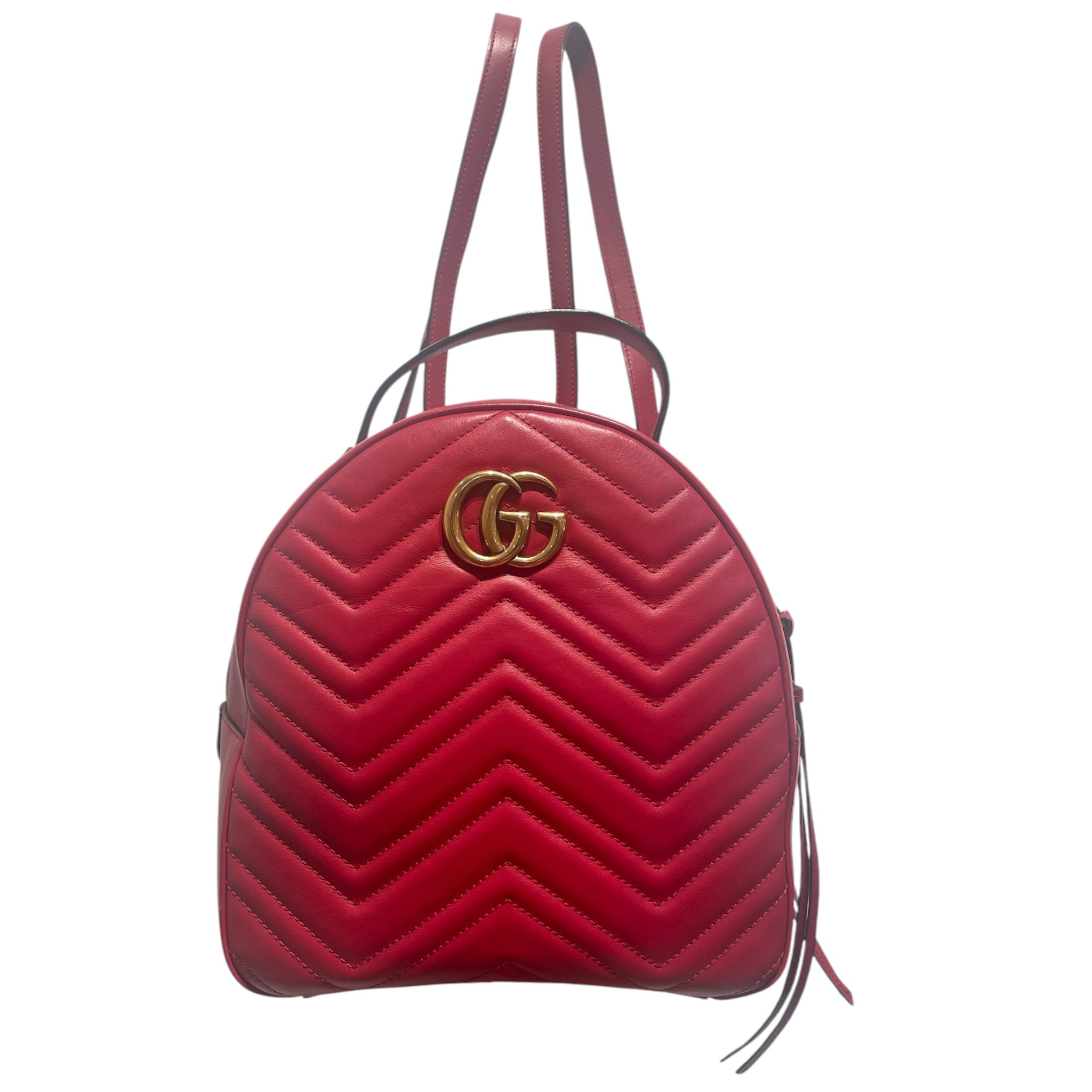 GUCCI/Backpack/RED/GG MARMOT RED BACKPACK view 1