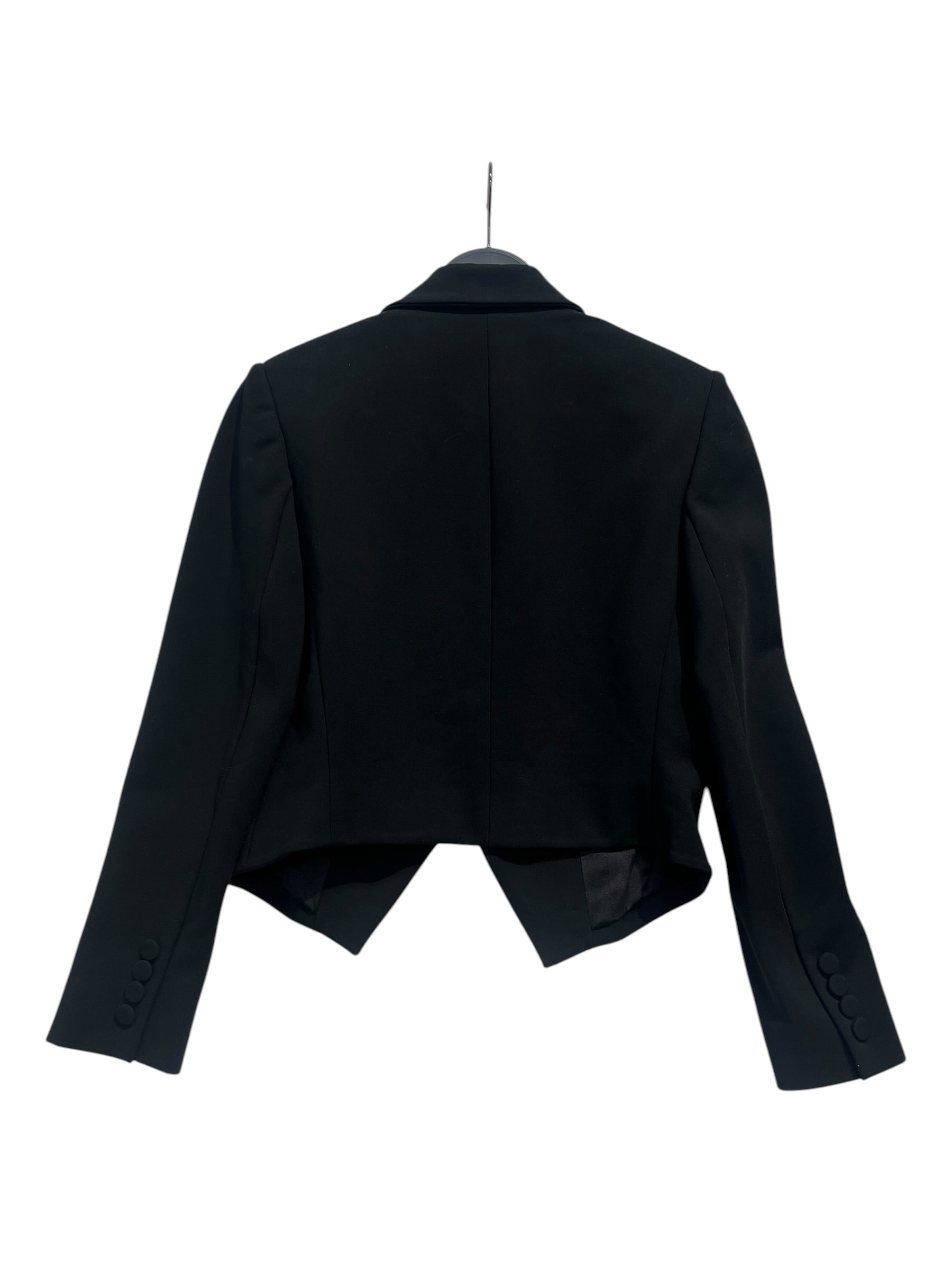 RALPH LAUREN PURPLE LABEL/Tailored Jkt/10/Polyester/BLK/Double Breasted/TRIPPLE BUTTON DETAIL view 2