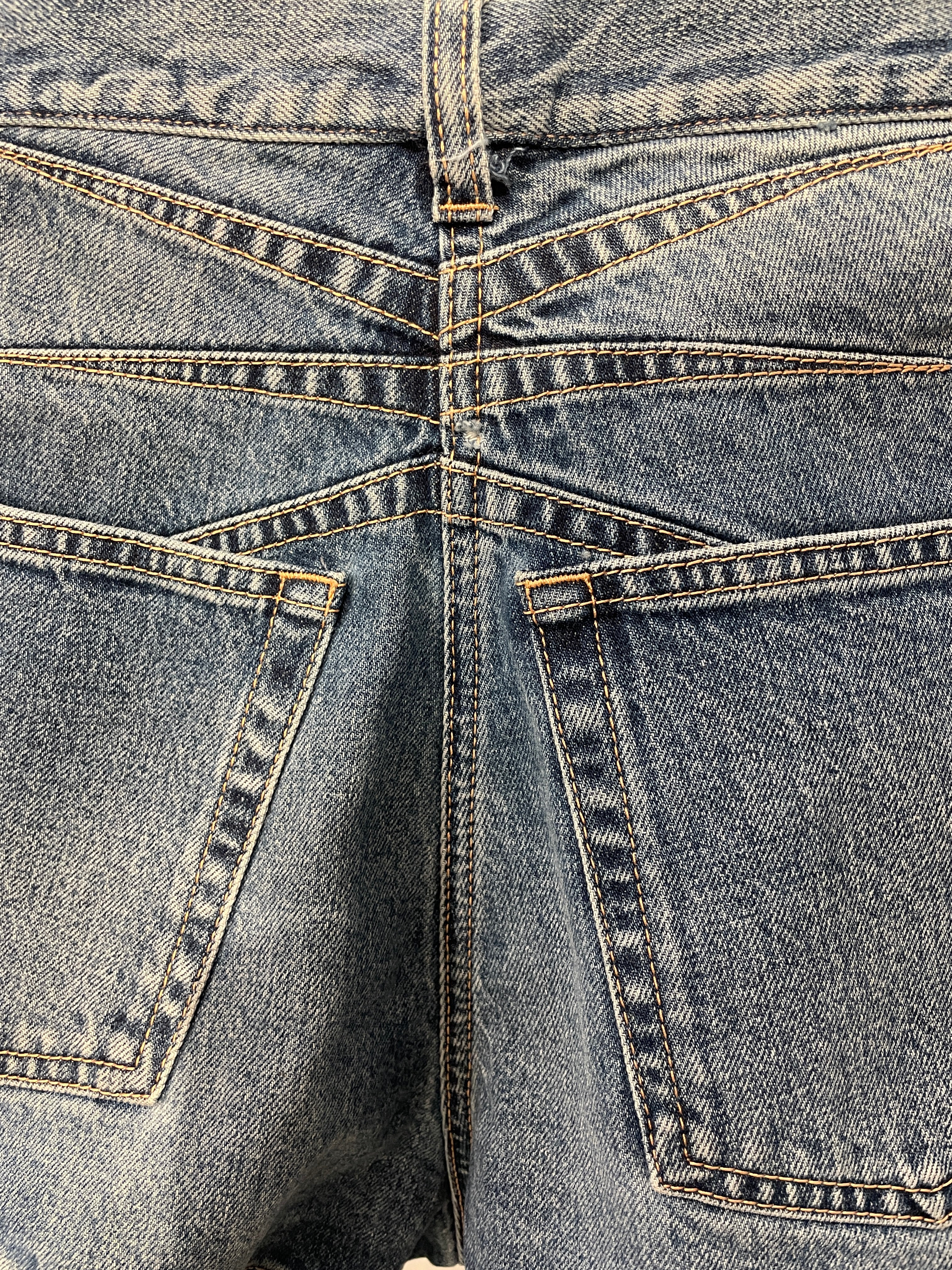 ALAIA/Shorts/M/Cotton/BLU/ALAIA HIGH WAISTED SHORTS view 4