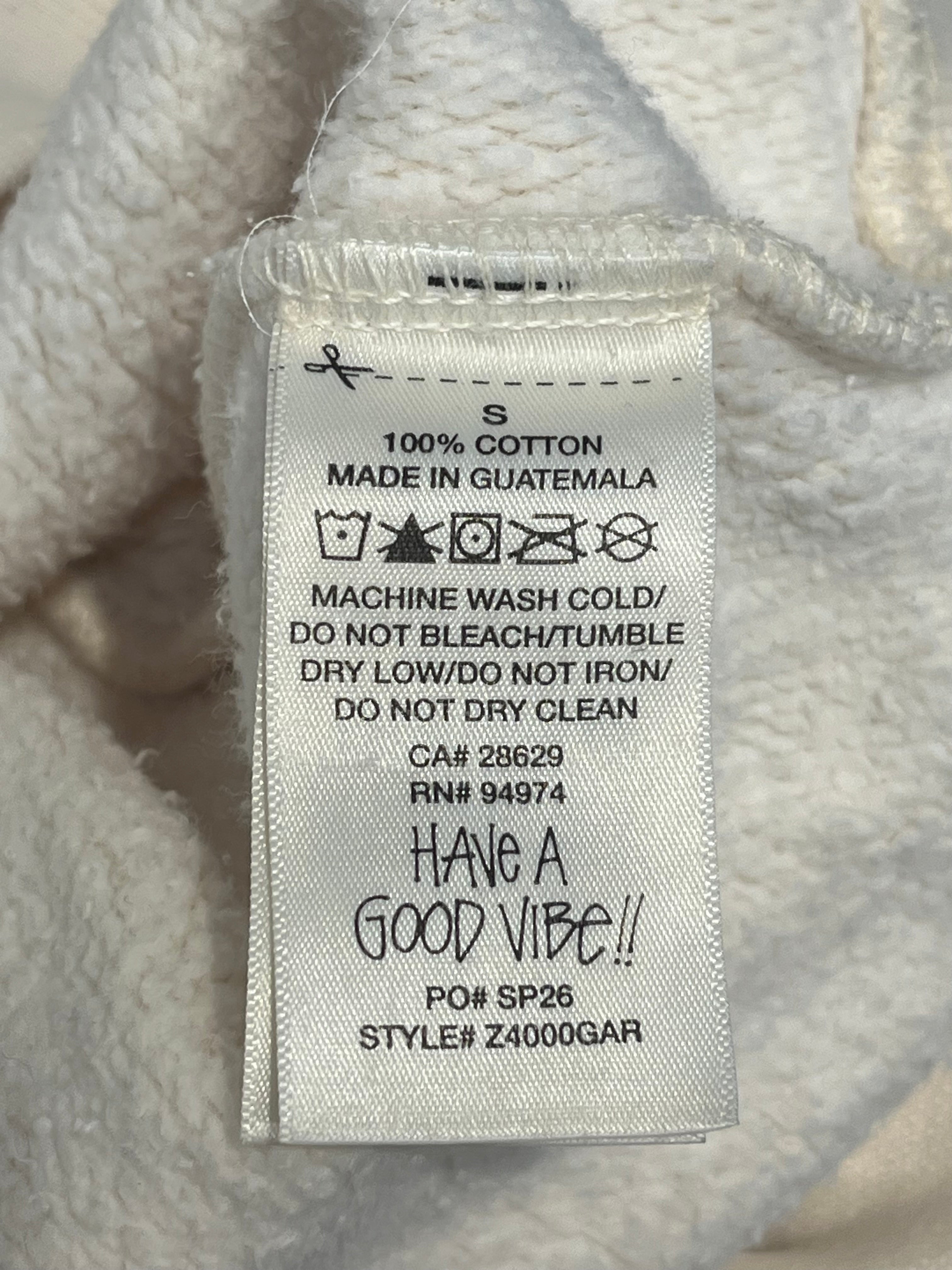 STUSSY/Hoodie/S/Cotton/CRM/croiwn logo view 4