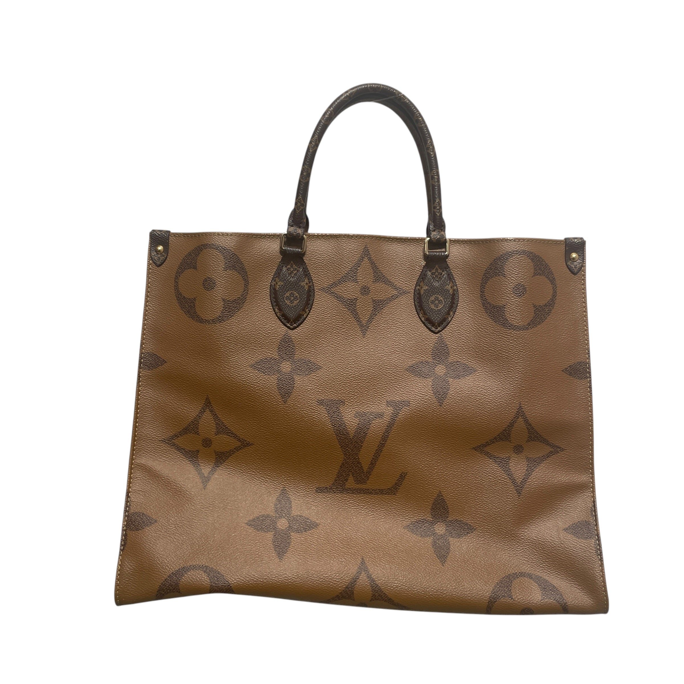 LOUIS VUITTON/Hand Bag/Monogram/Leather/BRW/GM MONOGRAM BAG OnTheGo Tote view 2