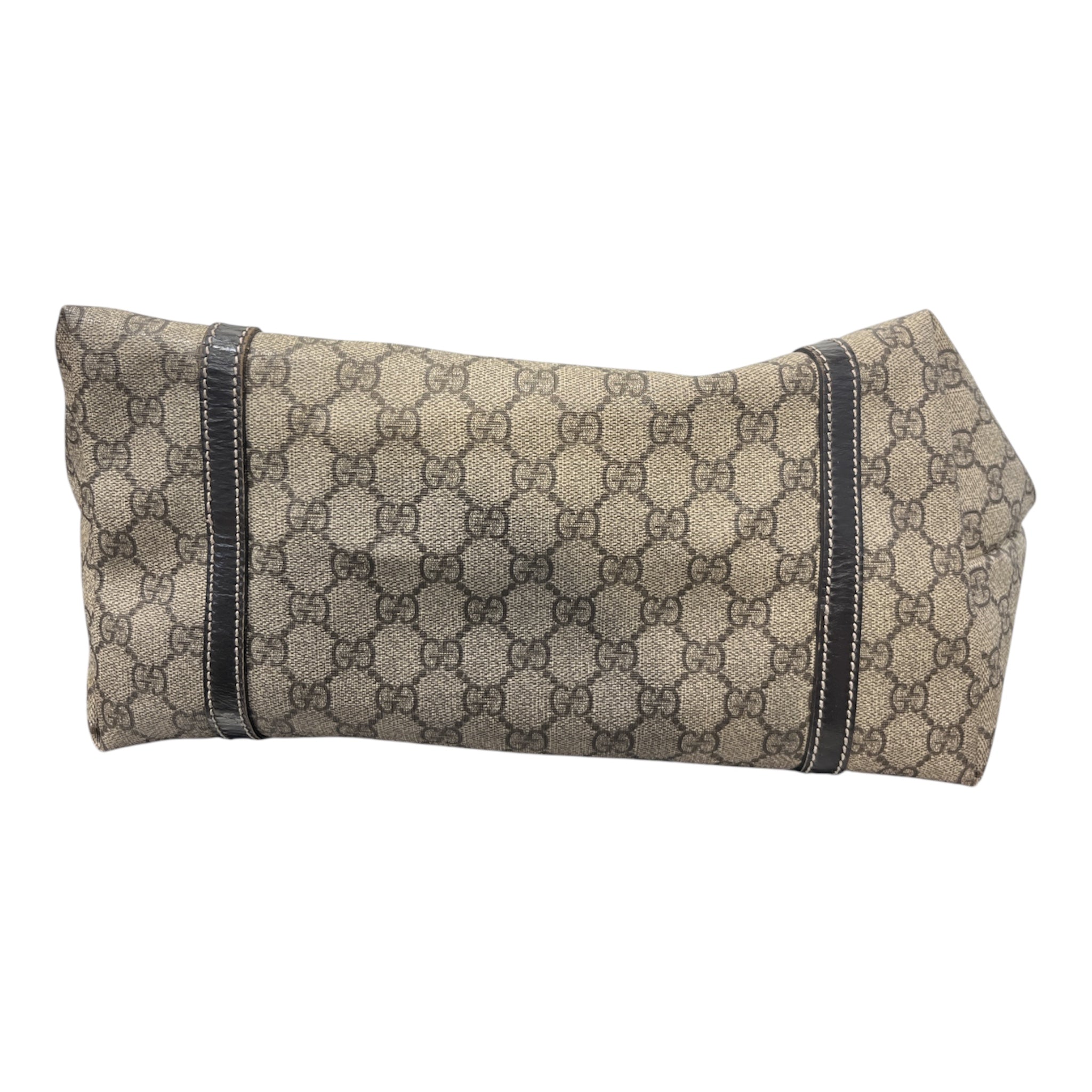 GUCCI/Tote Bag/Monogram/Leather/GRY/GG SUPREME JOY view 4