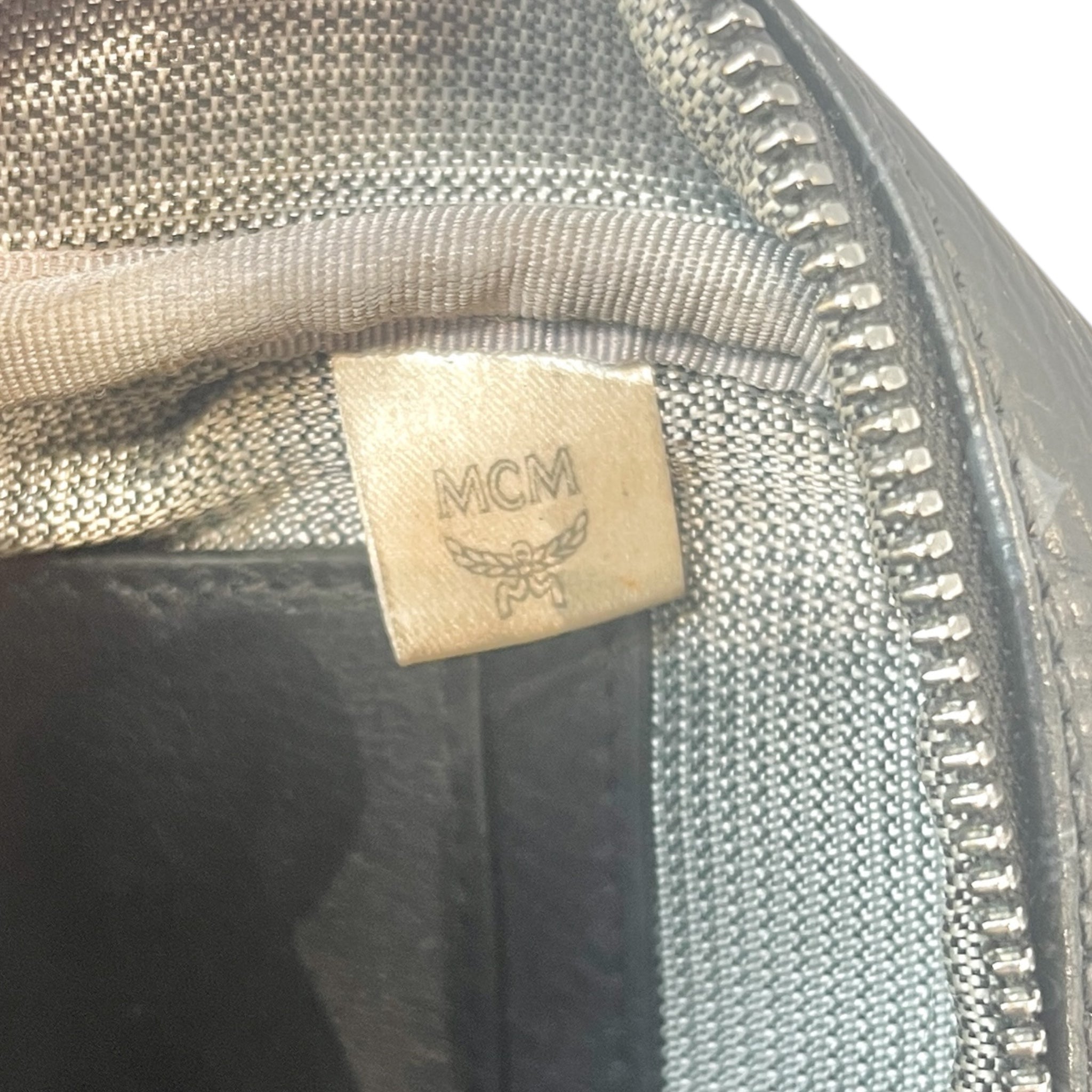 MCM/Bag/OS/All Over Print/Leather/BLK/mcm all over view 5