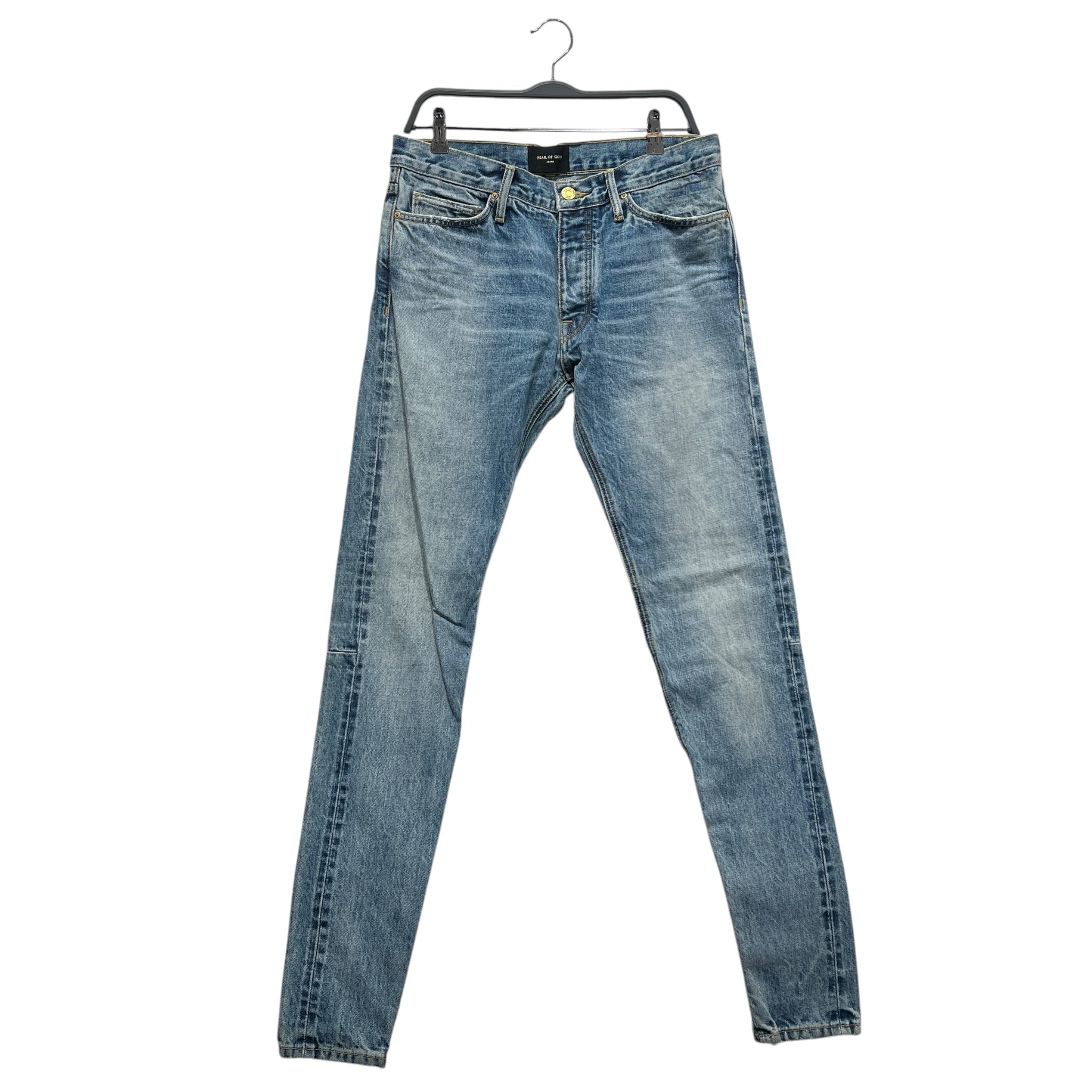 FEAR OF GOD/Pants/32/Denim/BLU/DARK WASH ZIPPERS ON ANKLES view 1