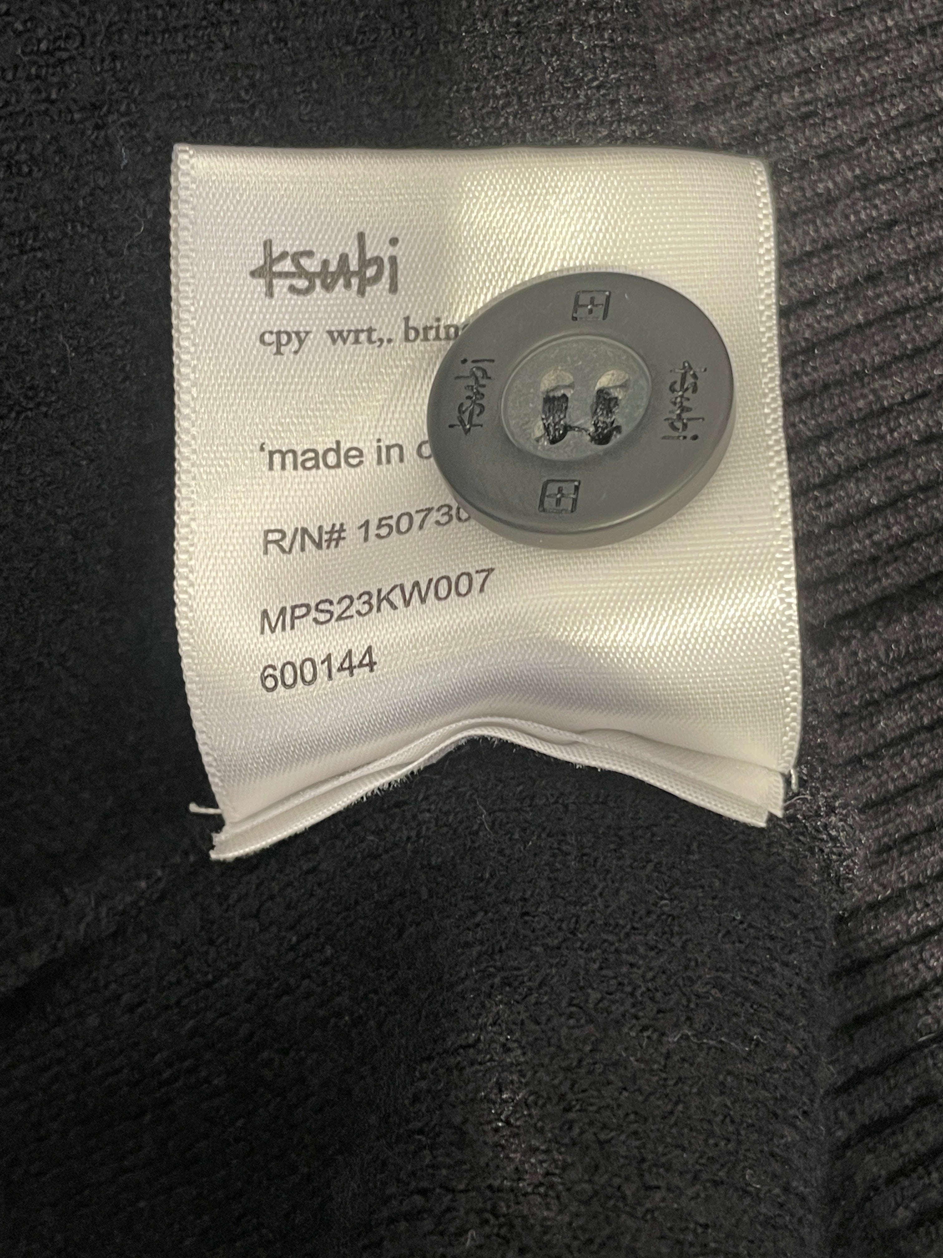 ksubi/Cardigan/L/Polyester/BLK/ view 4