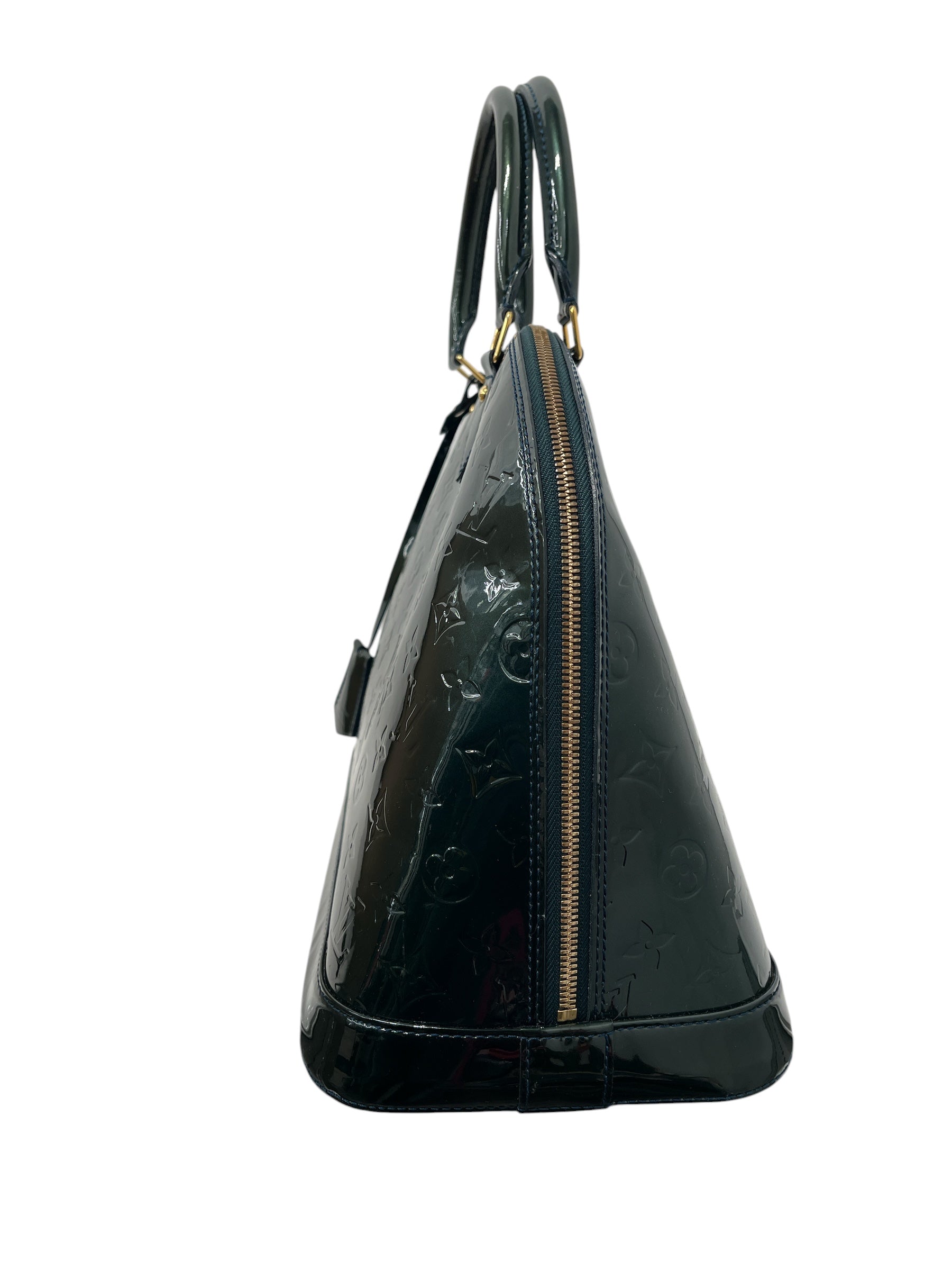 LOUIS VUITTON/Bag/Faux Leather/GRN/HOMBRE VERNIS ALMA view 3