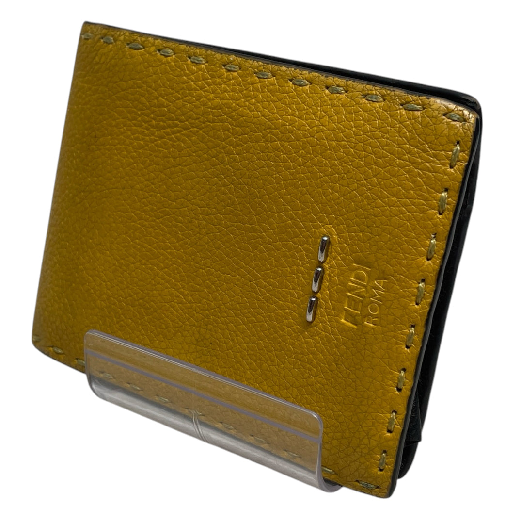 FENDI/Bifold Wallet/Leather/YEL/M's/SELLERIA view 1
