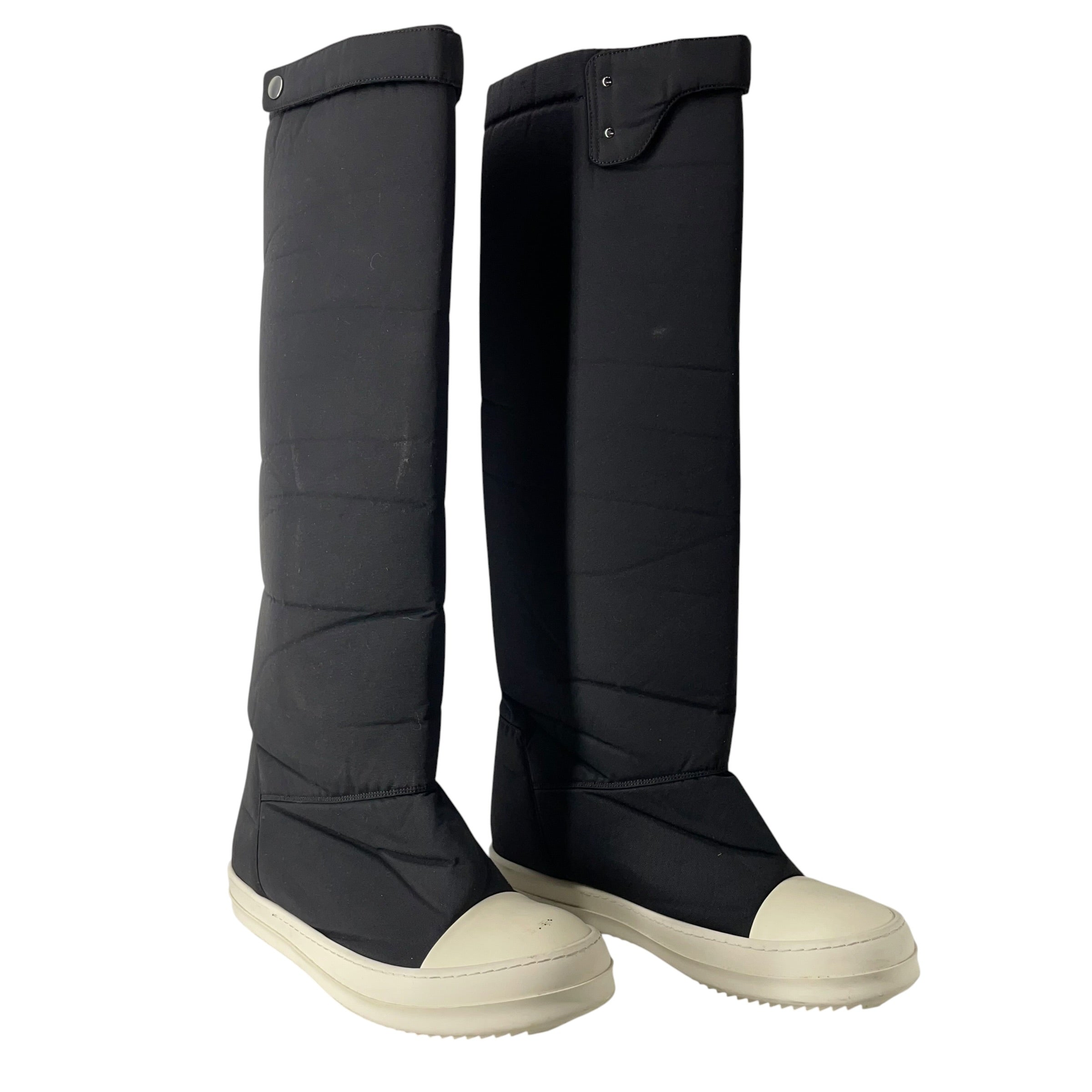 RICK OWENS DRKSHDW/Hi-Sneakers/EU 44.5/Nylon/BLK/ELEPHANT SNEAKERS view 1