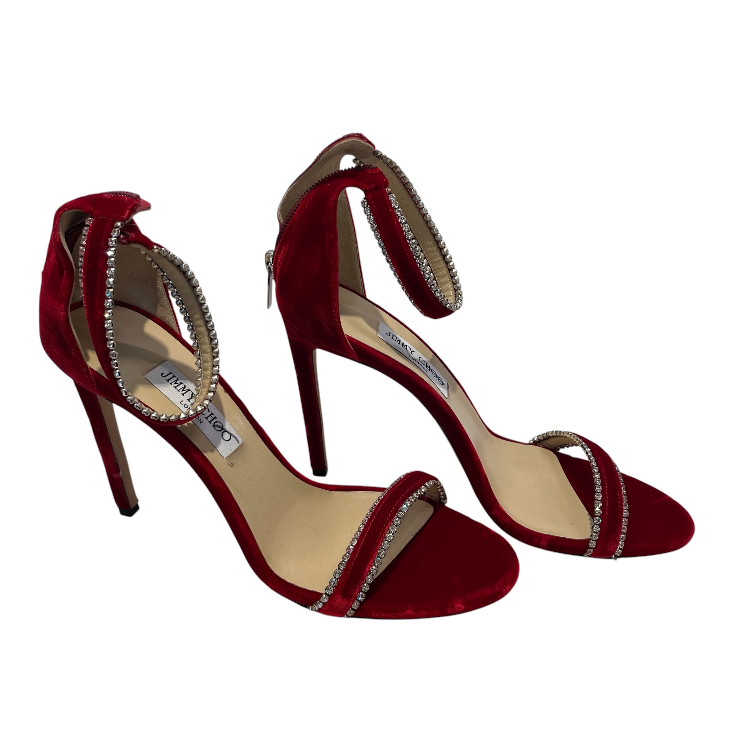 JIMMY CHOO/Heels/EU 42/RED/ view 1