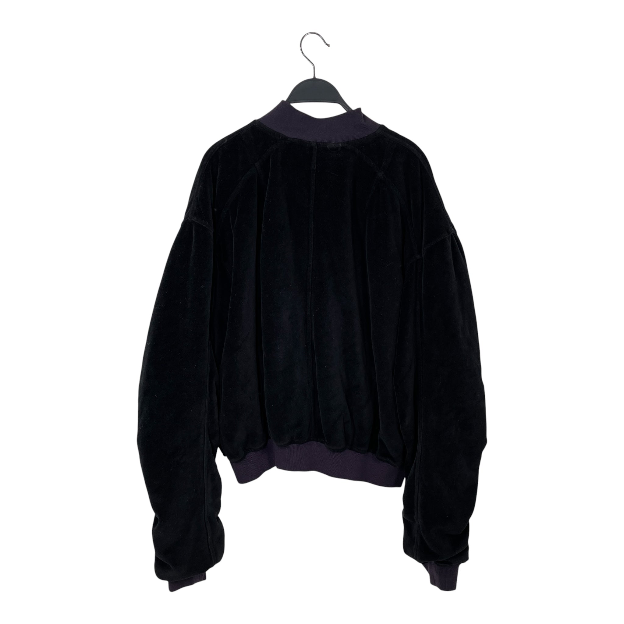 Haider Ackermann/Flight Jkt/XS/Velour/BLK/2015 VELVET PERTH BOMBER view 2