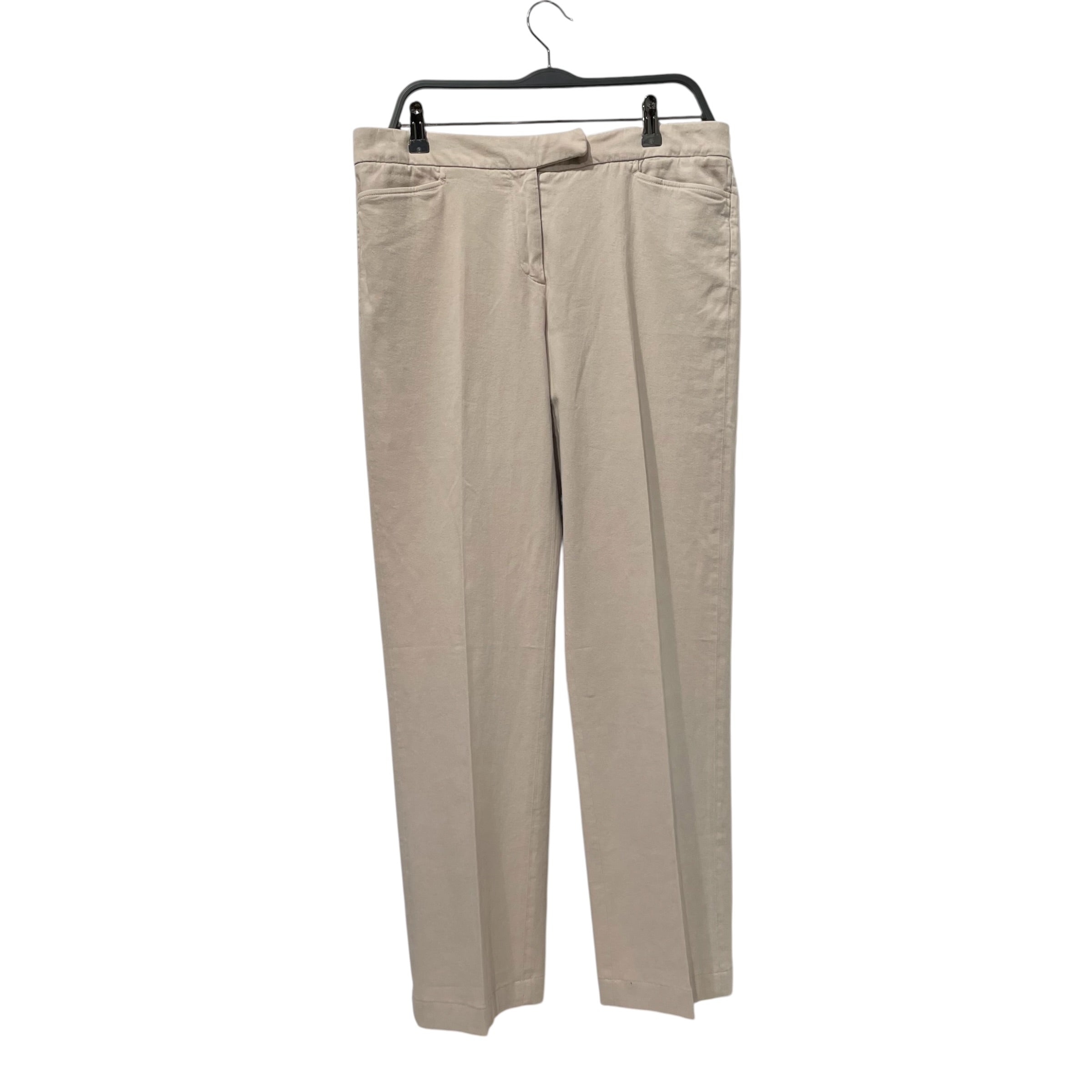 Loro Piana/Straight Pants/48/Cotton/CRM/ view 1