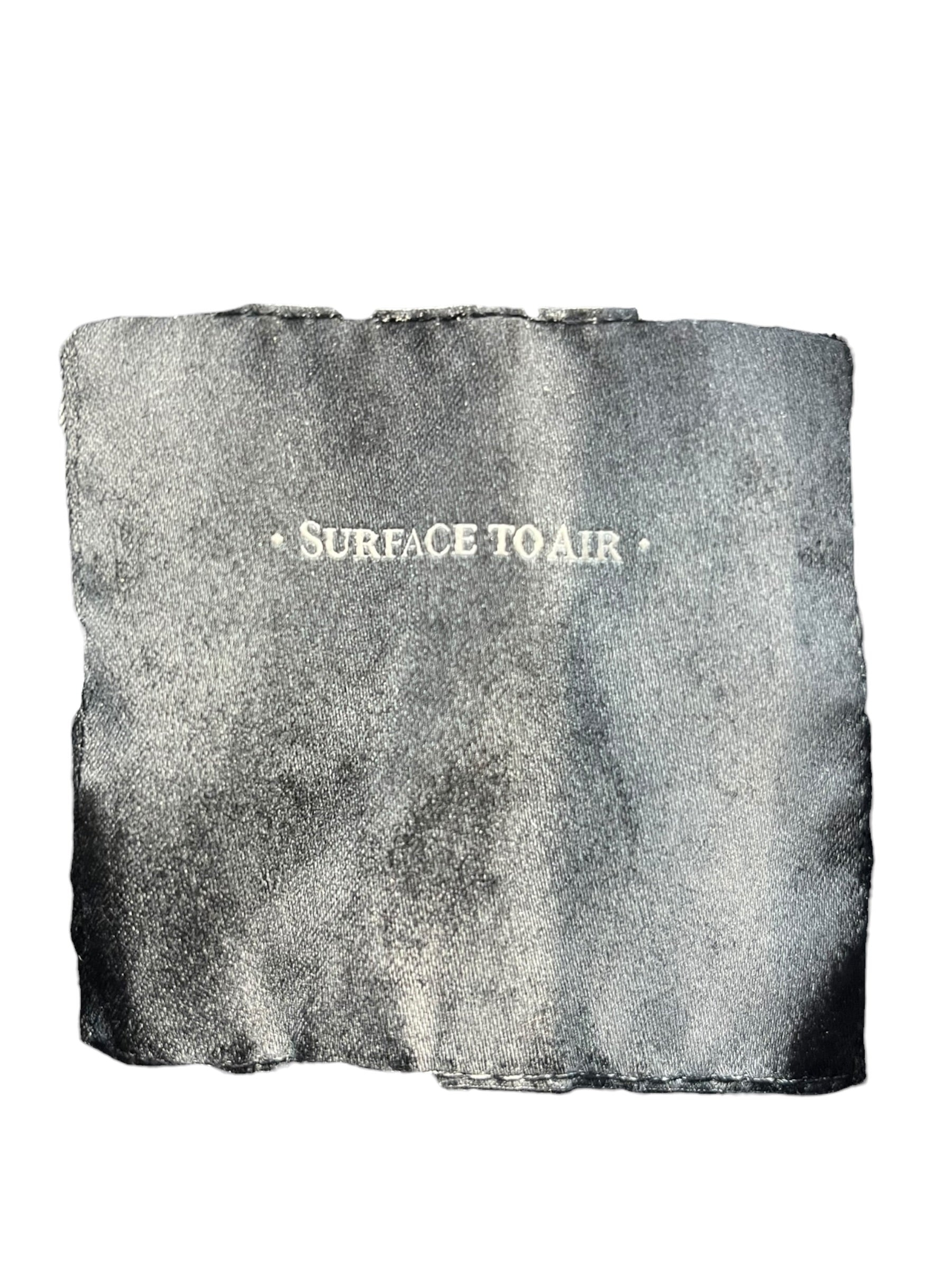 Surface to Air/Flight Jkt/M/Polyester/BLK/Single Breasted/Graphic/STRIPED-PAINT OVERLAY view 3