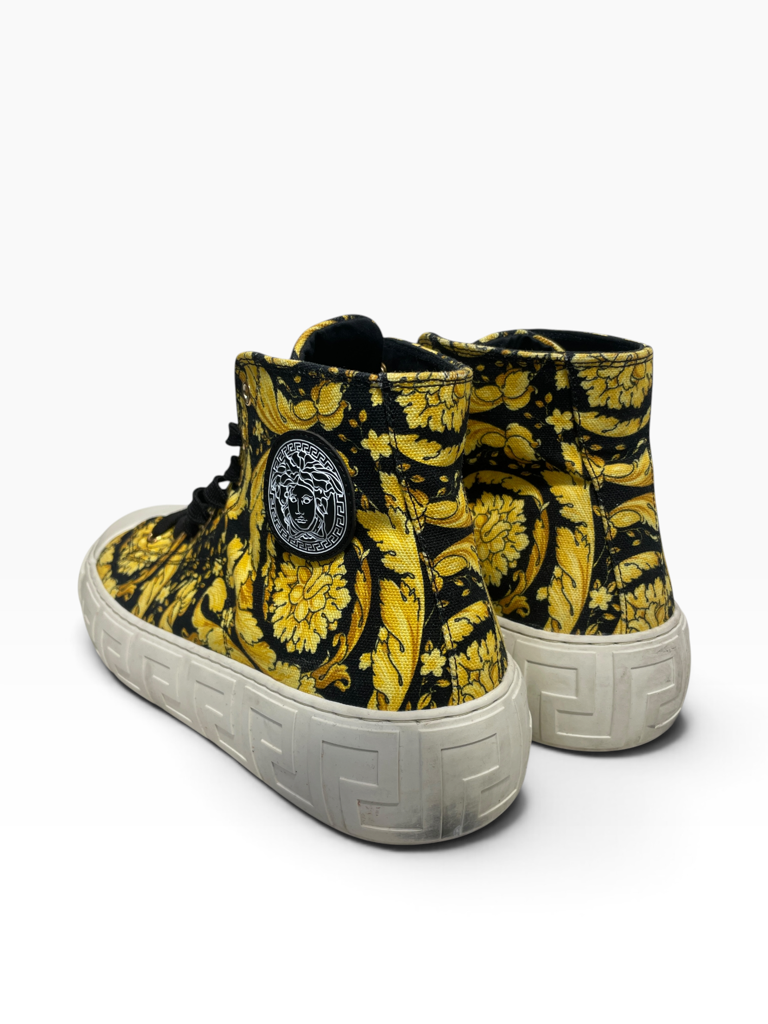 VERSACE/Hi-Sneakers/EU 42/Cotton/GLD/BAROCCO HIGH view 2