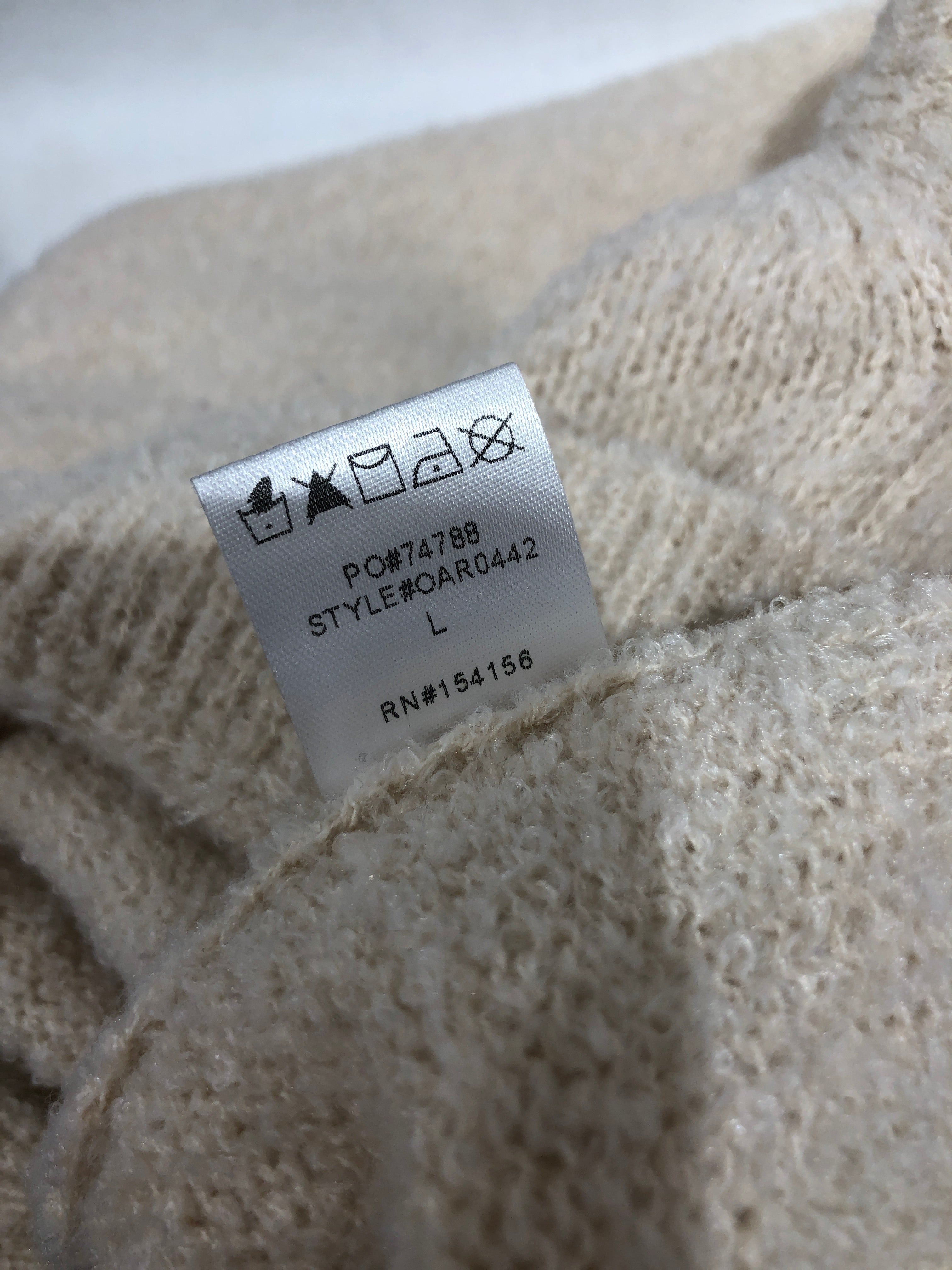 all:row/Jacket/L/Polyester/CRM/ view 5