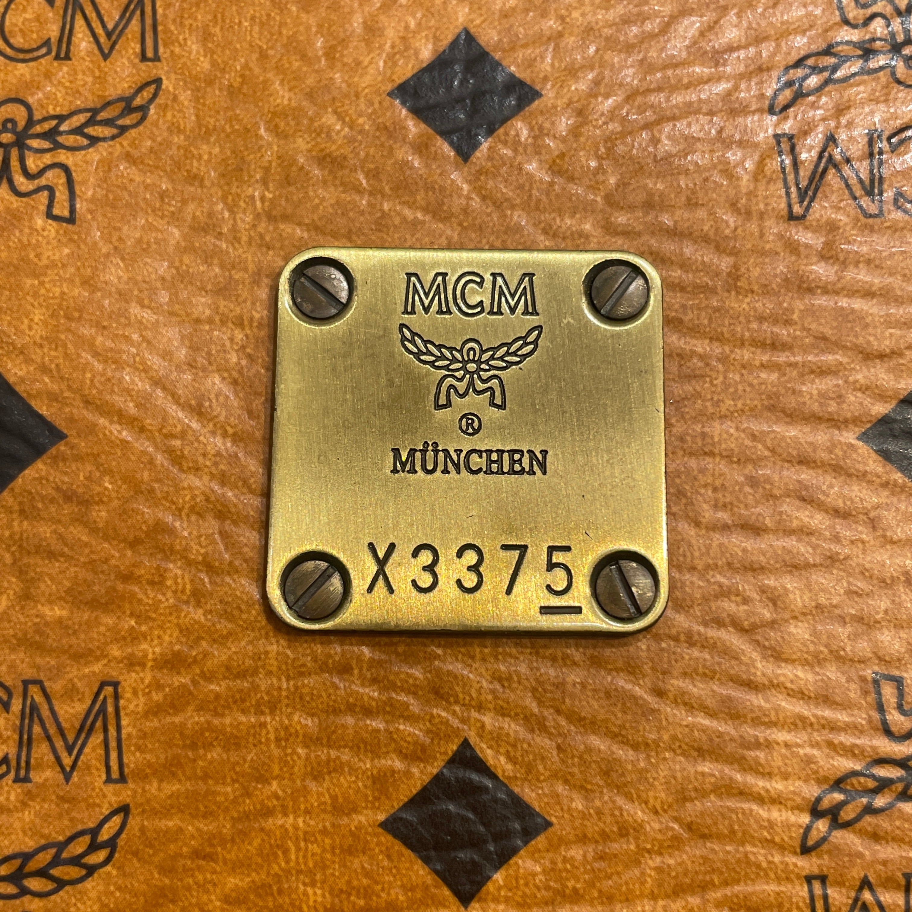 MCM/Hand Bag/Monogram/Leather/CML/Cognac Drawstring view 5