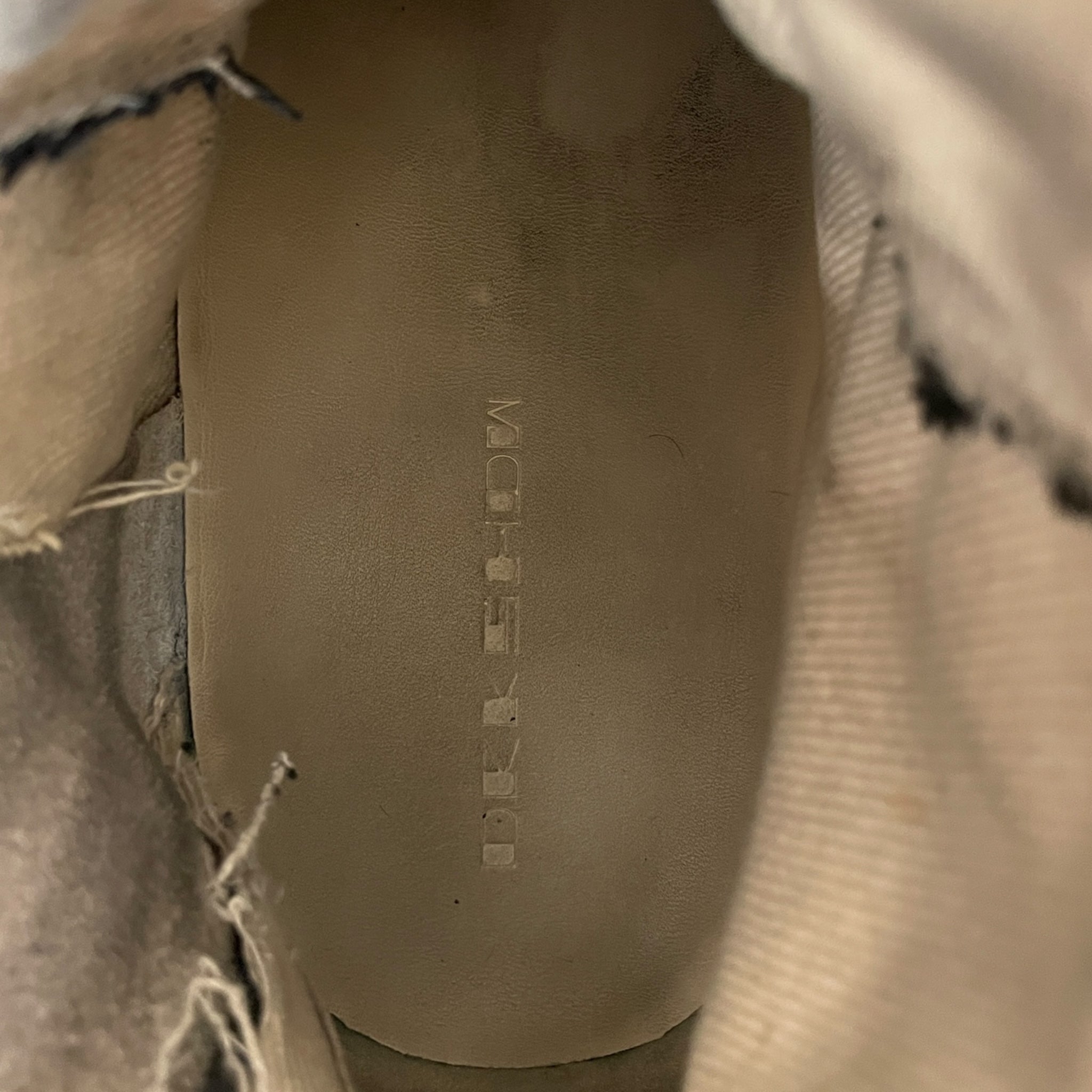 Rick Owens/Hi-Sneakers/US 10/Cotton/BLK/RAMONES view 3