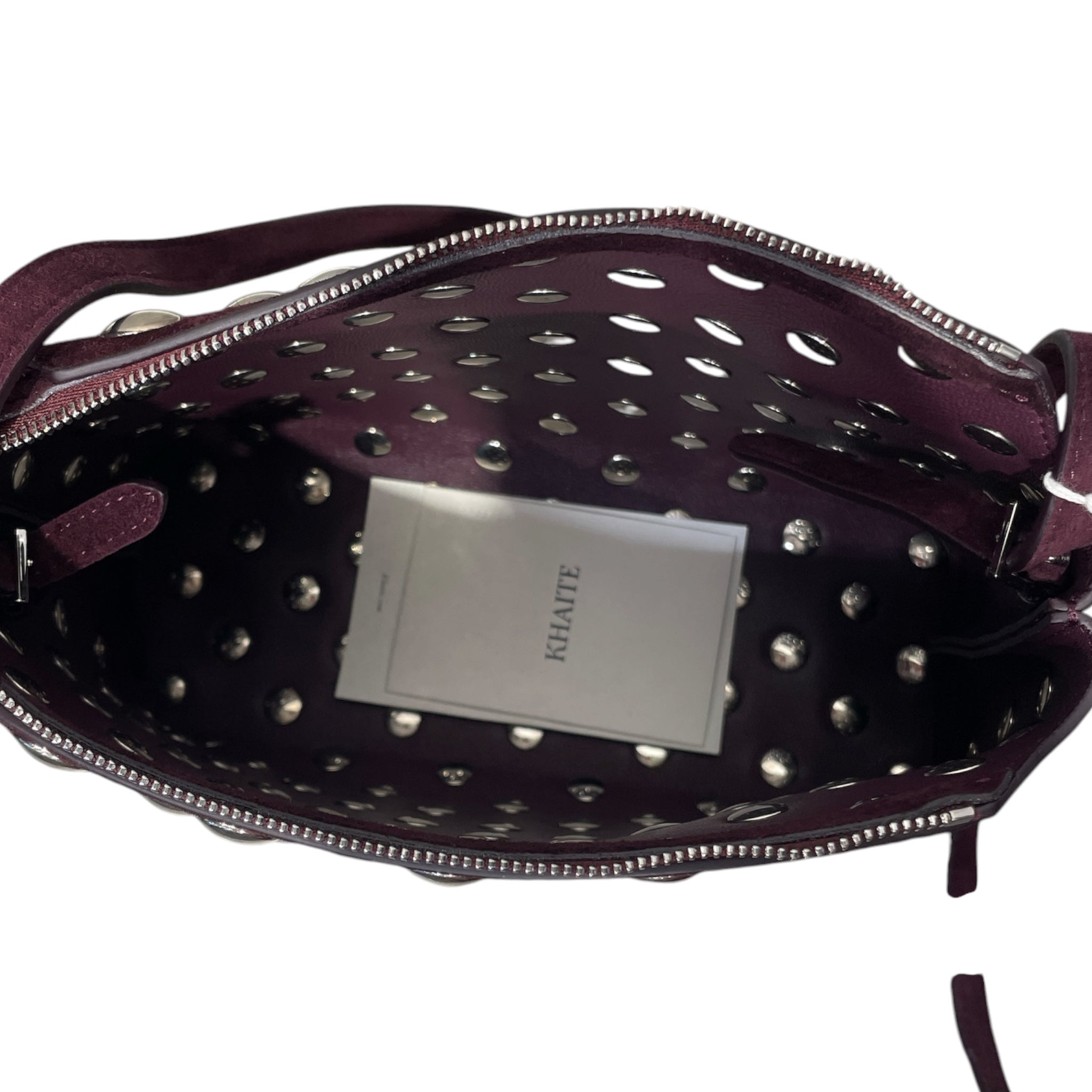 KHAITE/Cross Body Bag/Suede/BRD/STUDDED LINA view 5
