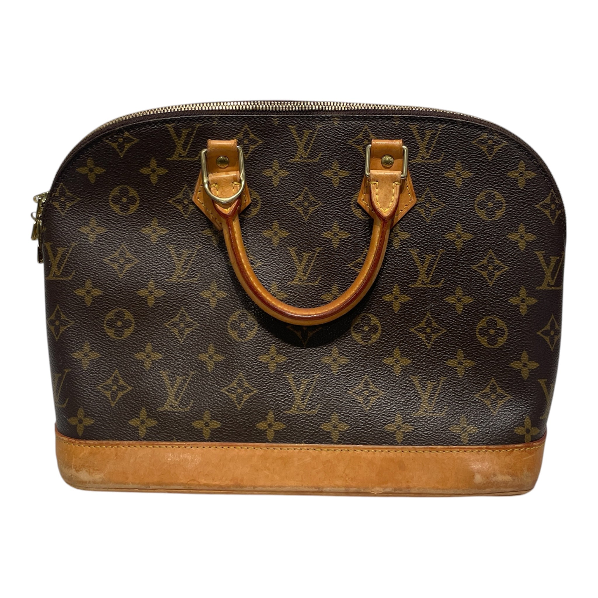 LOUIS VUITTON/Hand Bag/Monogram/Leather/BRW/ALMA PM view 2