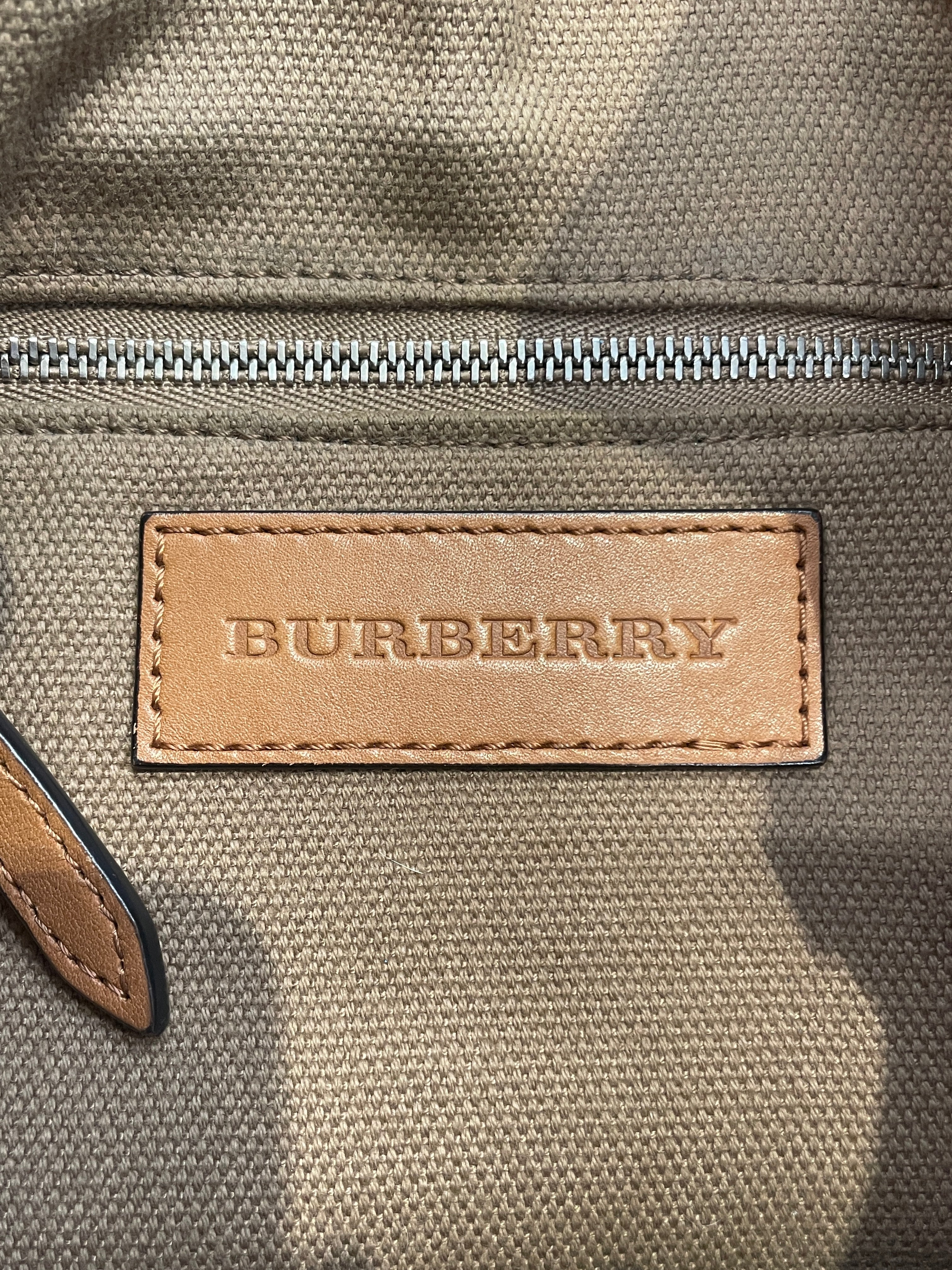 BURBERRY/Tote Bag/Leather/CML/ view 5