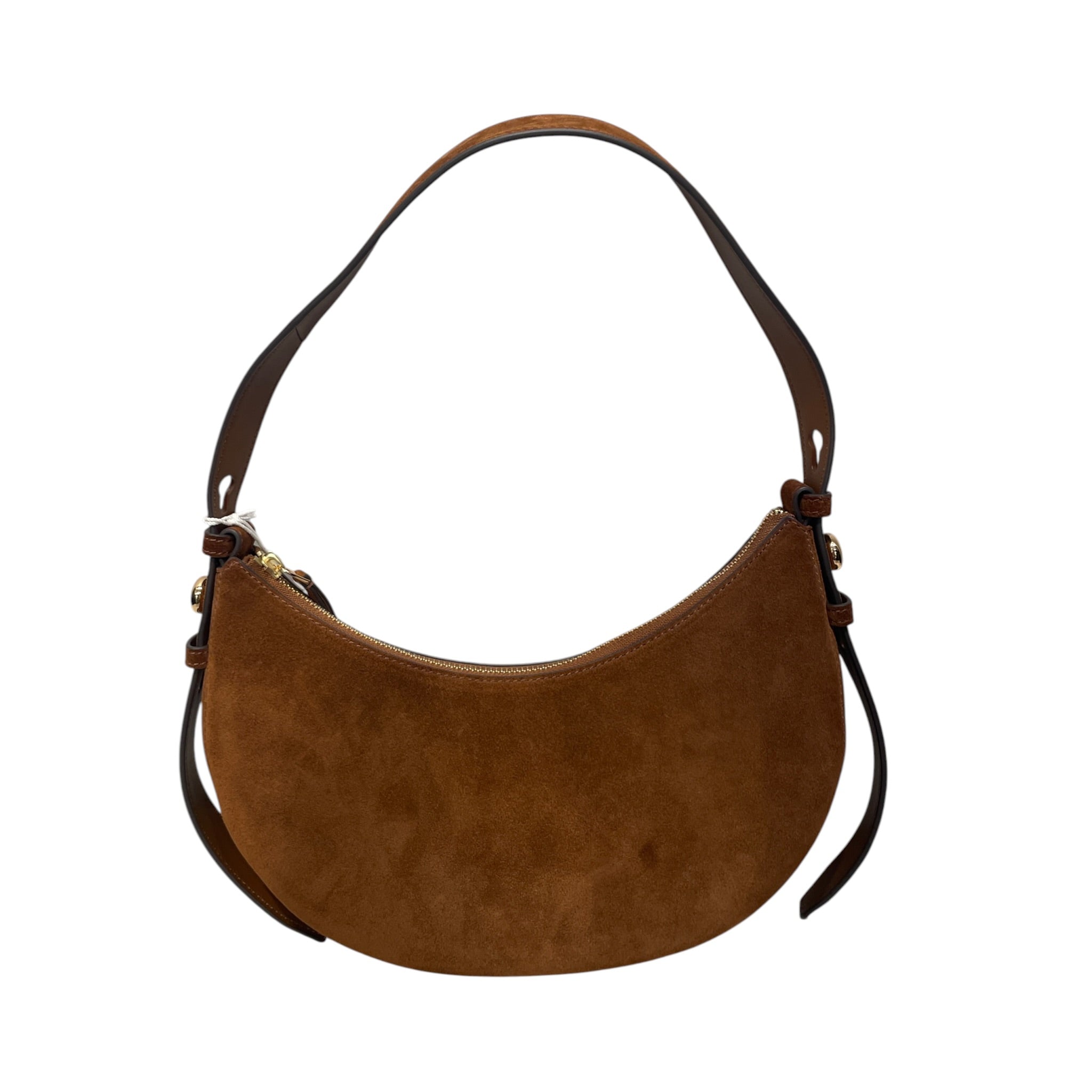 TORY BURCH/Bag/Suede/BRW/ROMY SUEDE HALF MOON view 2