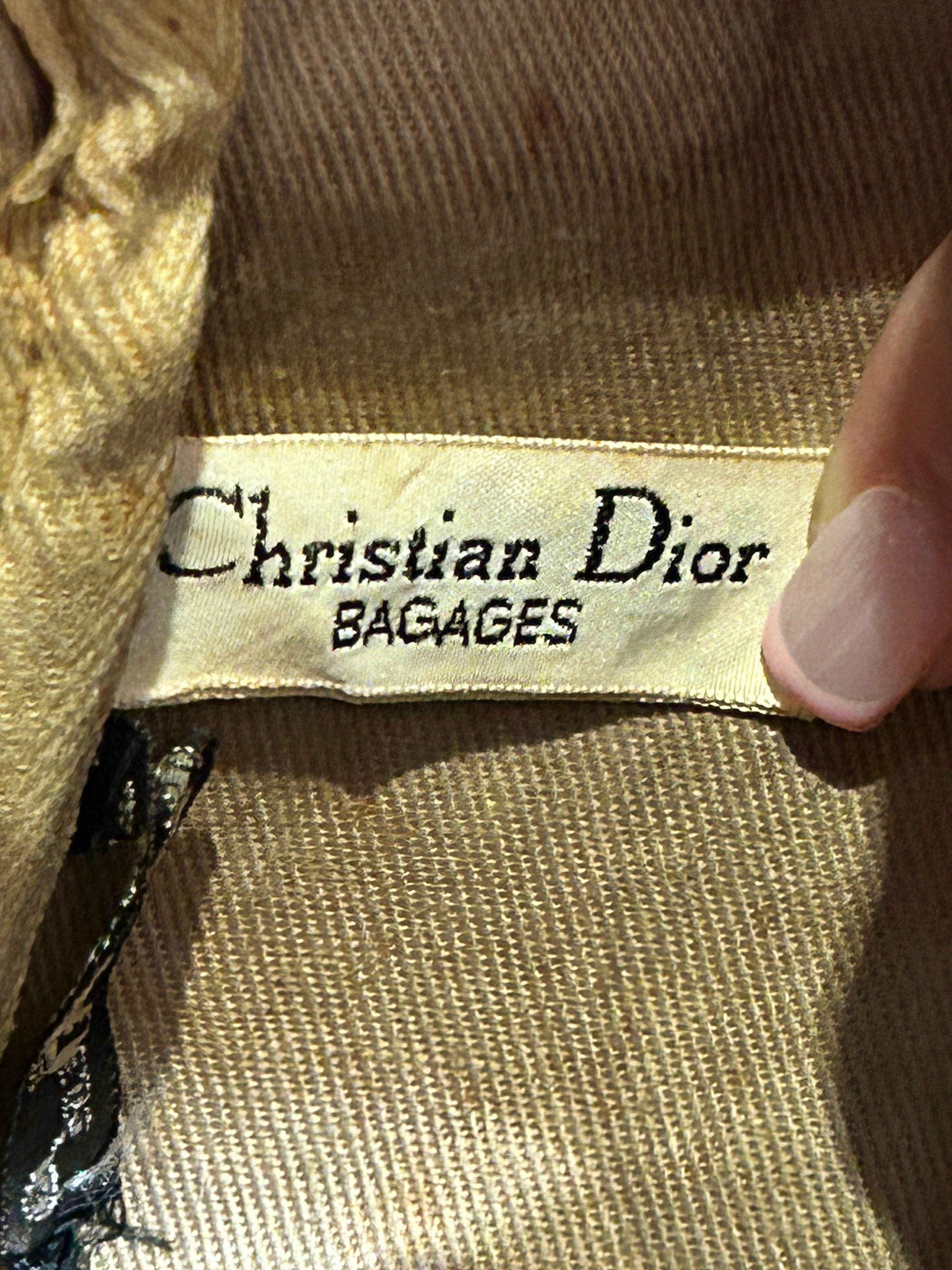 Christian Dior/Luggage/All Over Print/Cotton/NVY/vintage mini duffle view 5