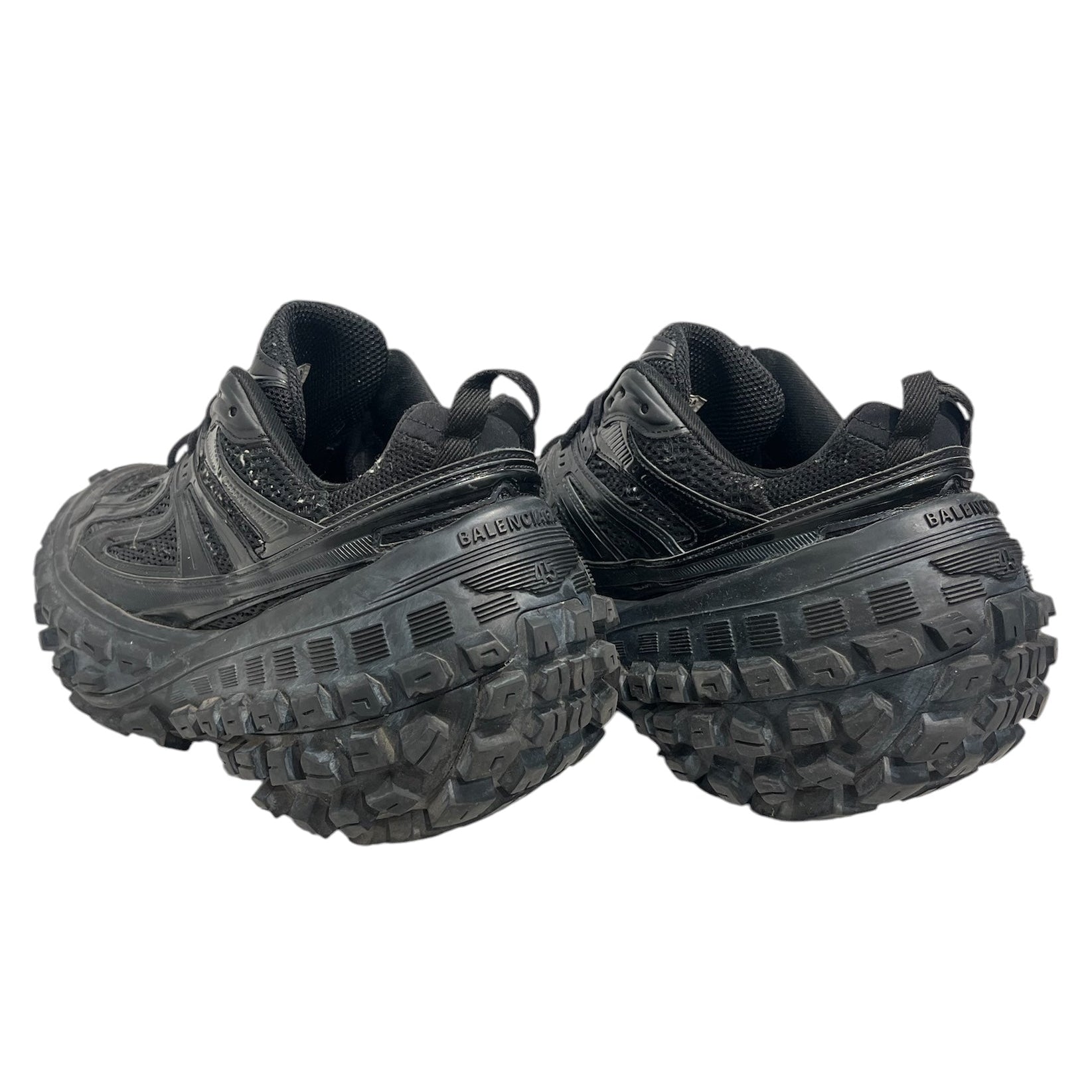 BALENCIAGA/Low-Sneakers/EU 45/Polyester/BLK/DEFENDER BLK view 2