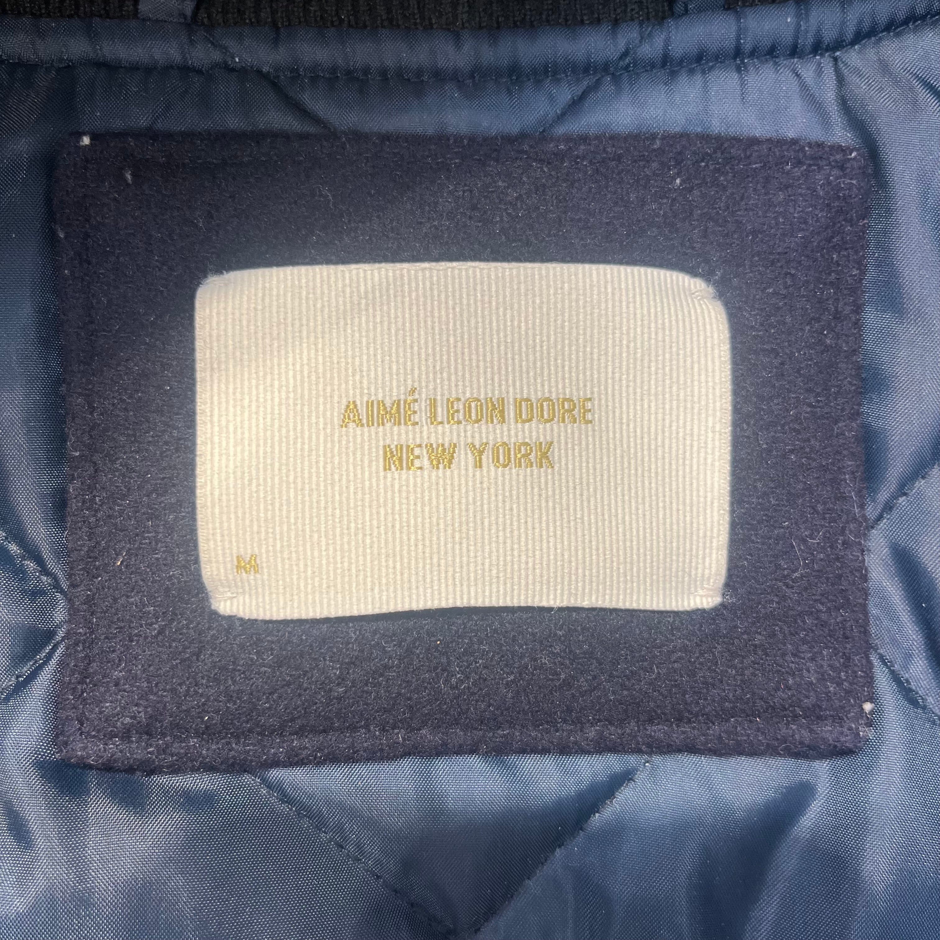 AIME LEON DORE/Souvenir Jkt/M/Wool/NVY/porsche view 7