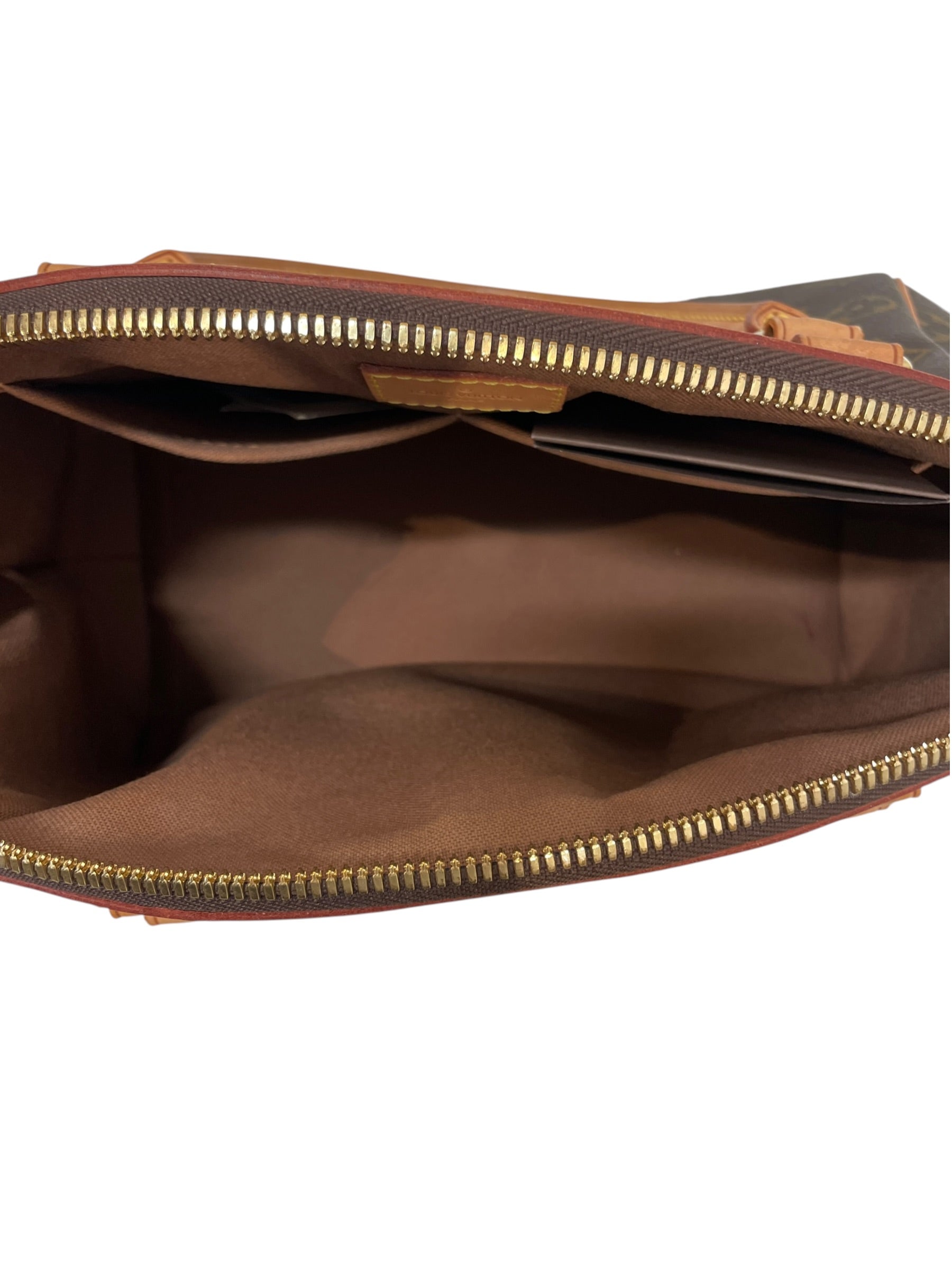 LOUIS VUITTON/Hand Bag/Monogram/Leather/BRW/tivoli pm view 4