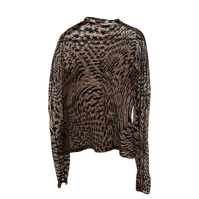 MUGLER/T-Shirt/46/Polyester/BRW/